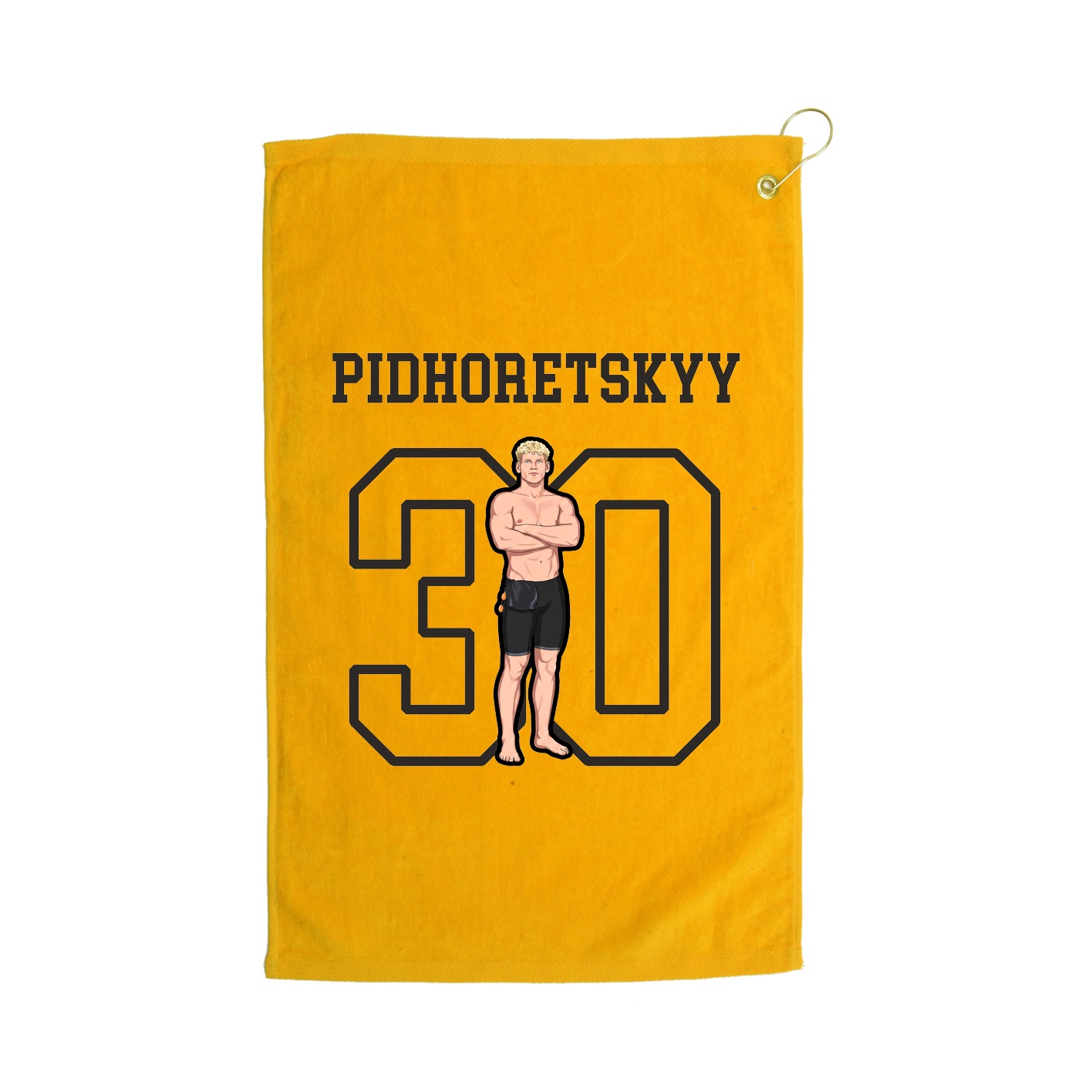 Golf Towel — Shirsey in Gold