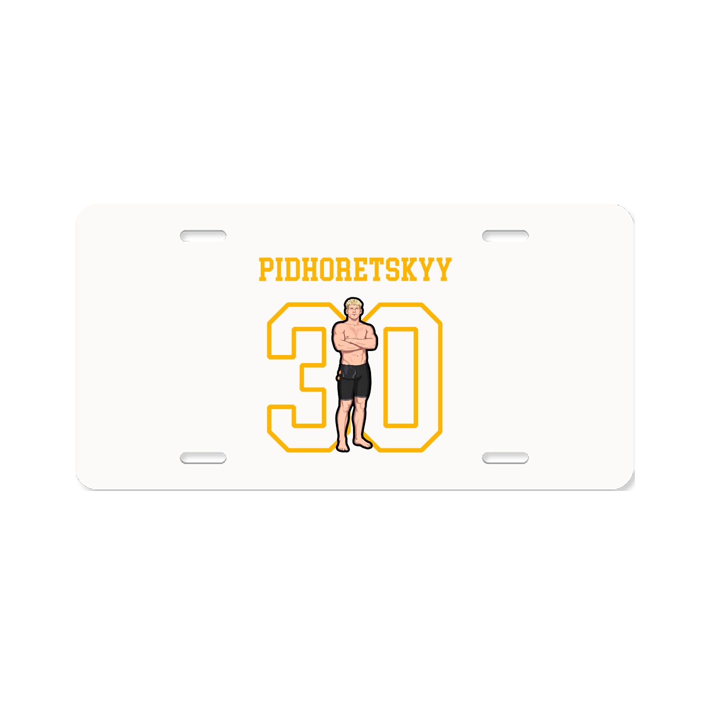 License Plate — Shirsey in Classic