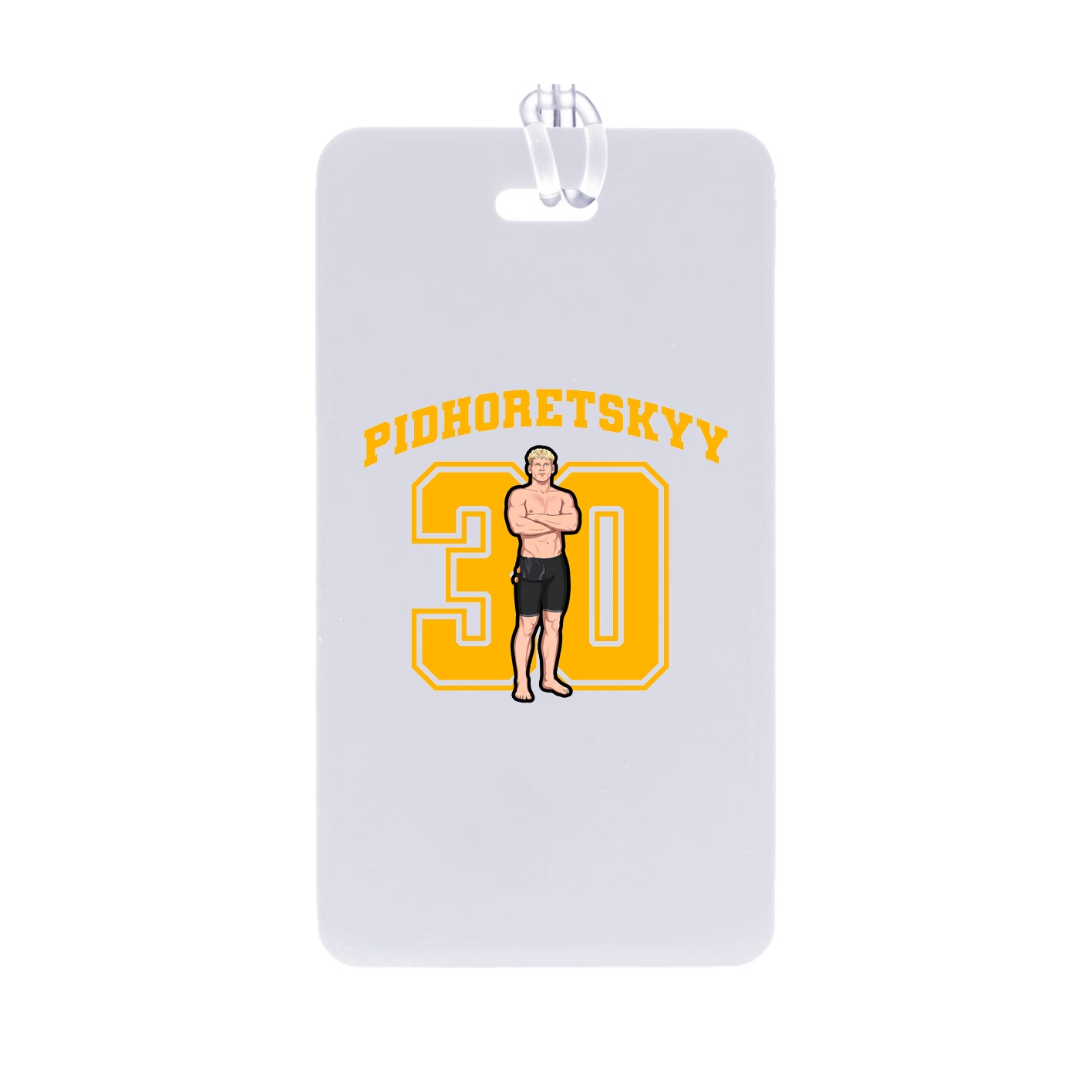 Bag Tag — Number in Classic
