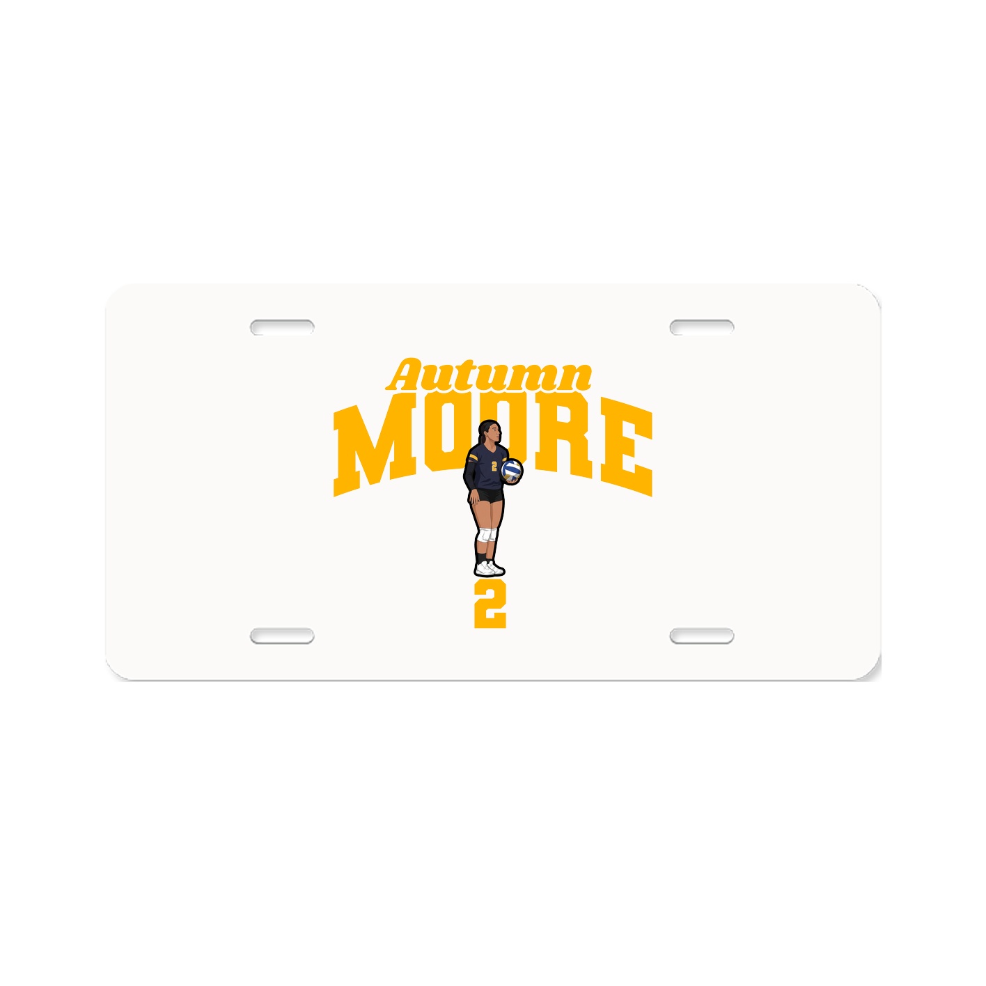 License Plate — Signature Arch in Classic