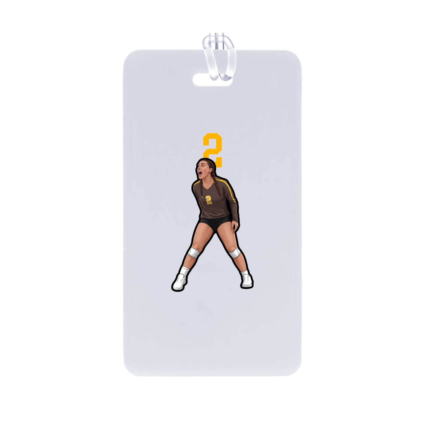 Bag Tag — Number Top in Classic
