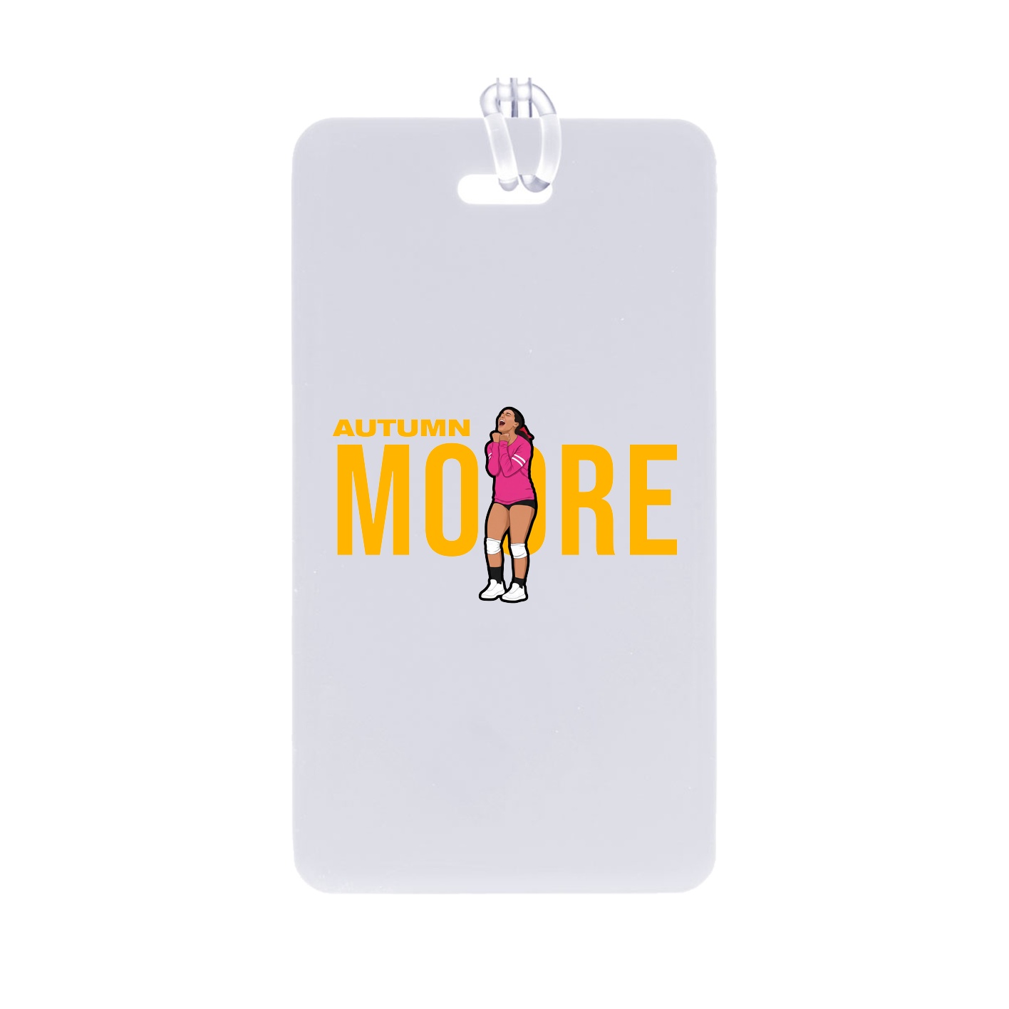 Bag Tag — Player Name in Classic