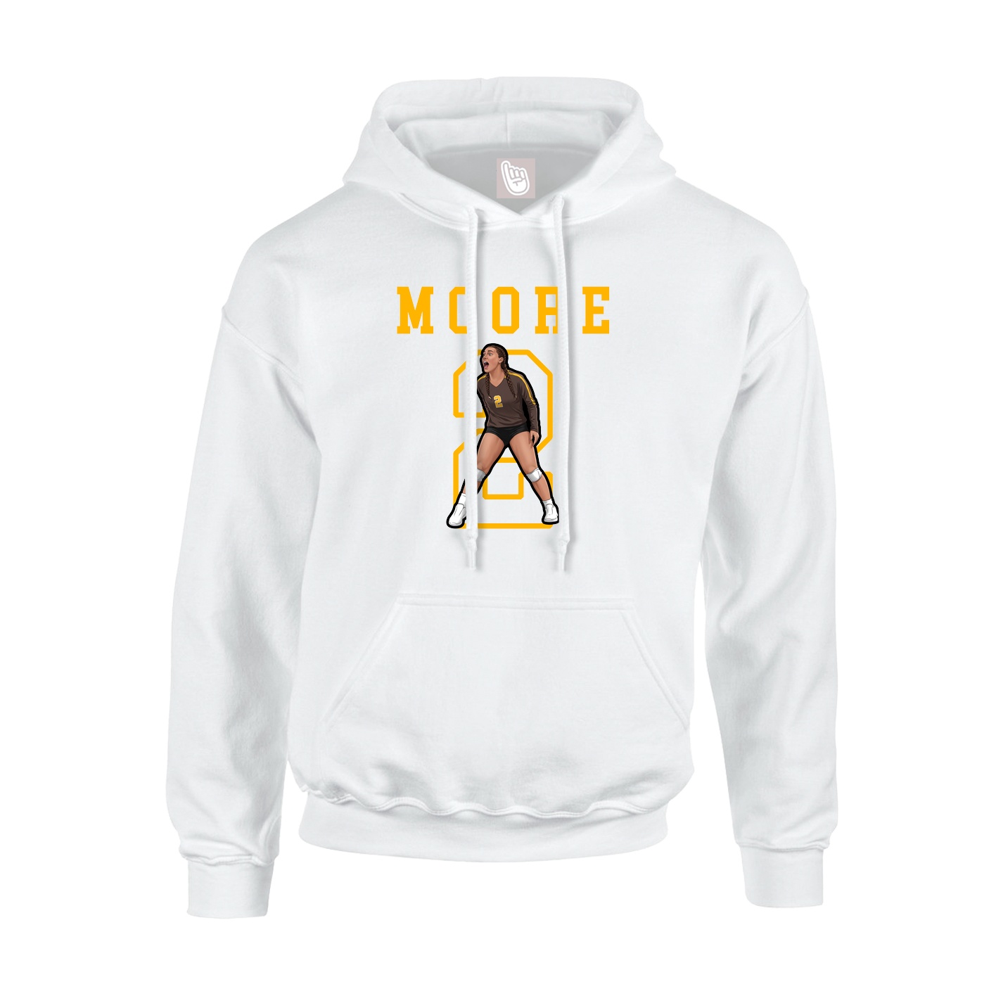 Youth Hoodie — Shirsey in White