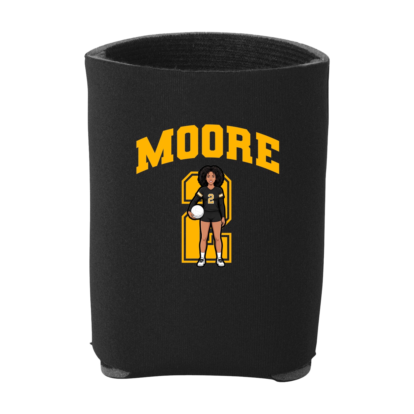 Can Holder — Number in Black