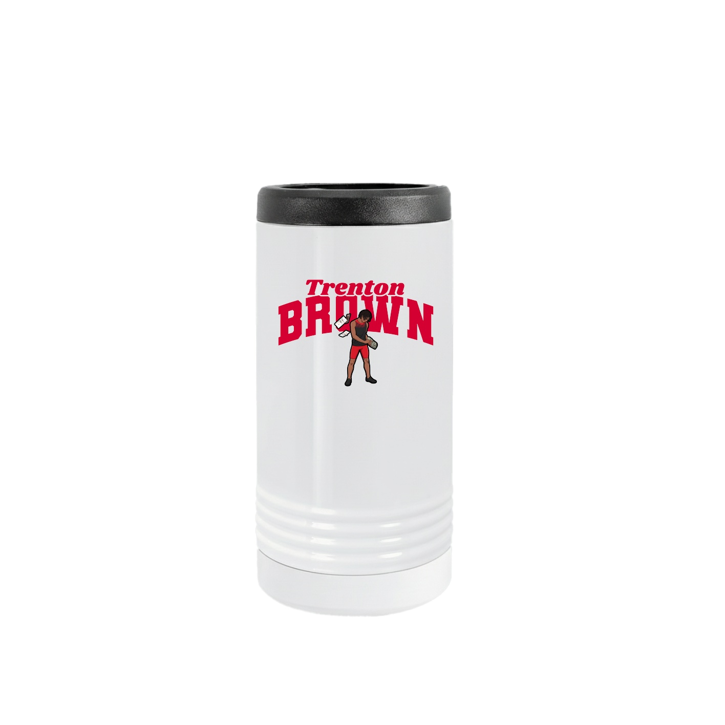 Slim Beverage Holder — Signature Arch in White