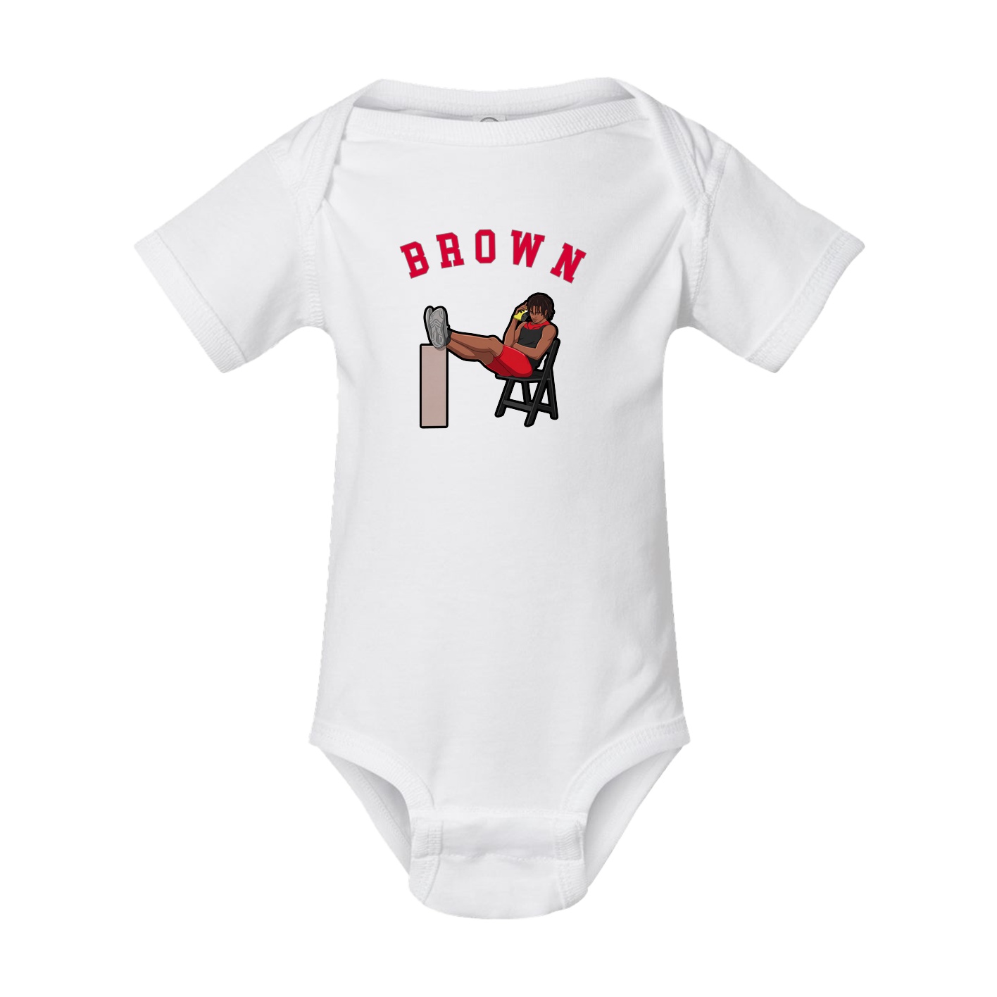 Baby Onesie — Shirsey Arch in White