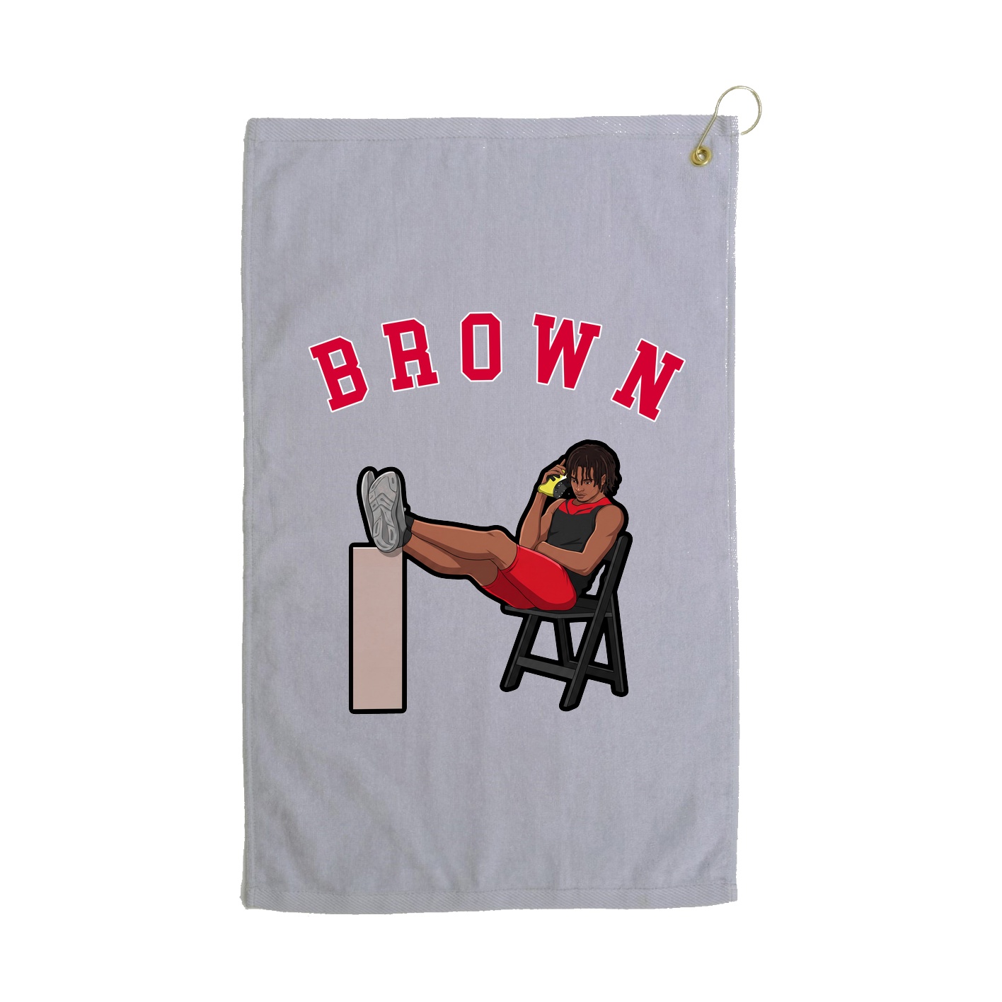 Golf Towel — Shirsey Arch in Grey