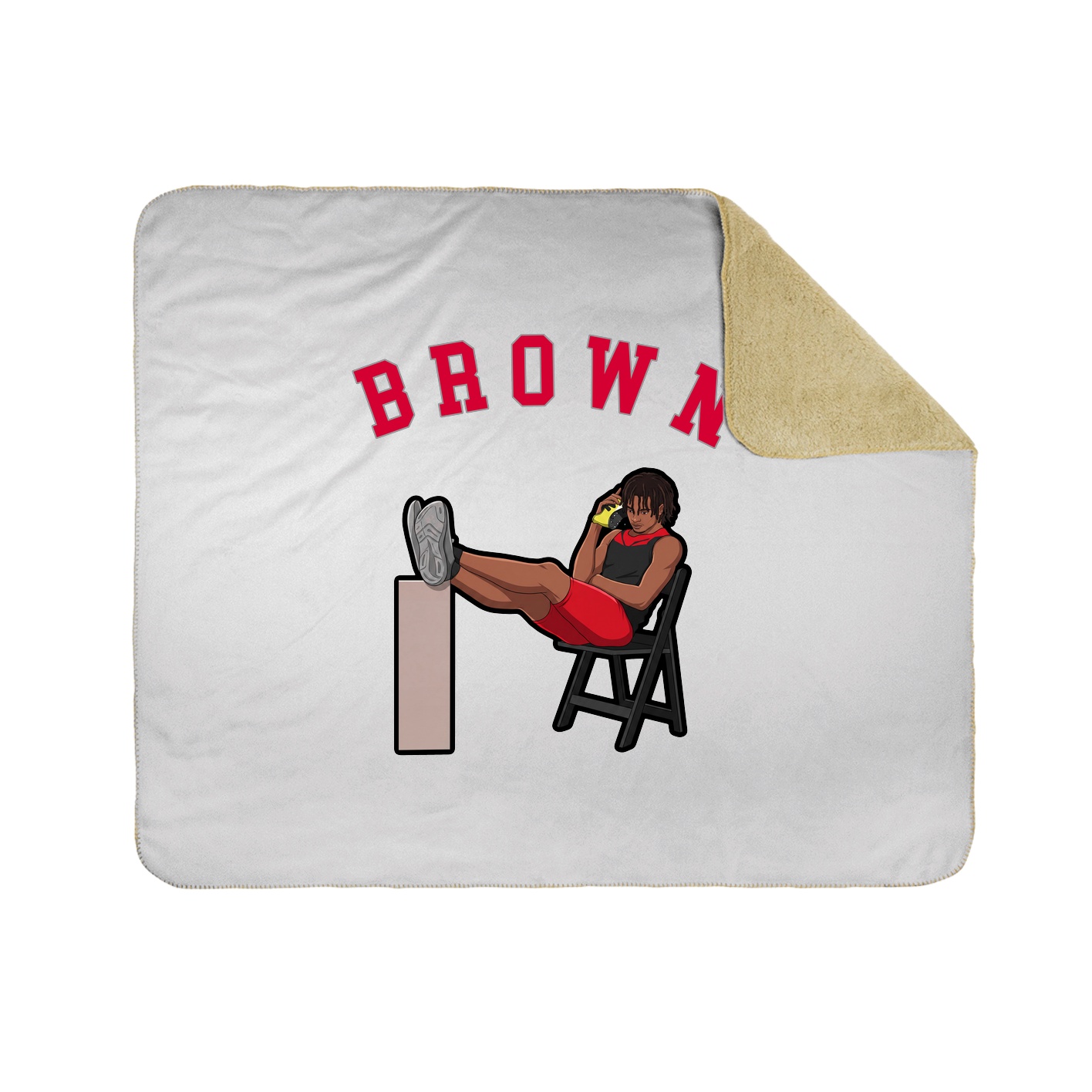Throw Blanket — Shirsey Arch in White