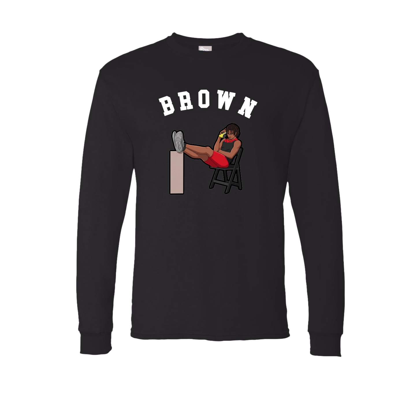 Long Sleeve Tee — Shirsey Arch in Black