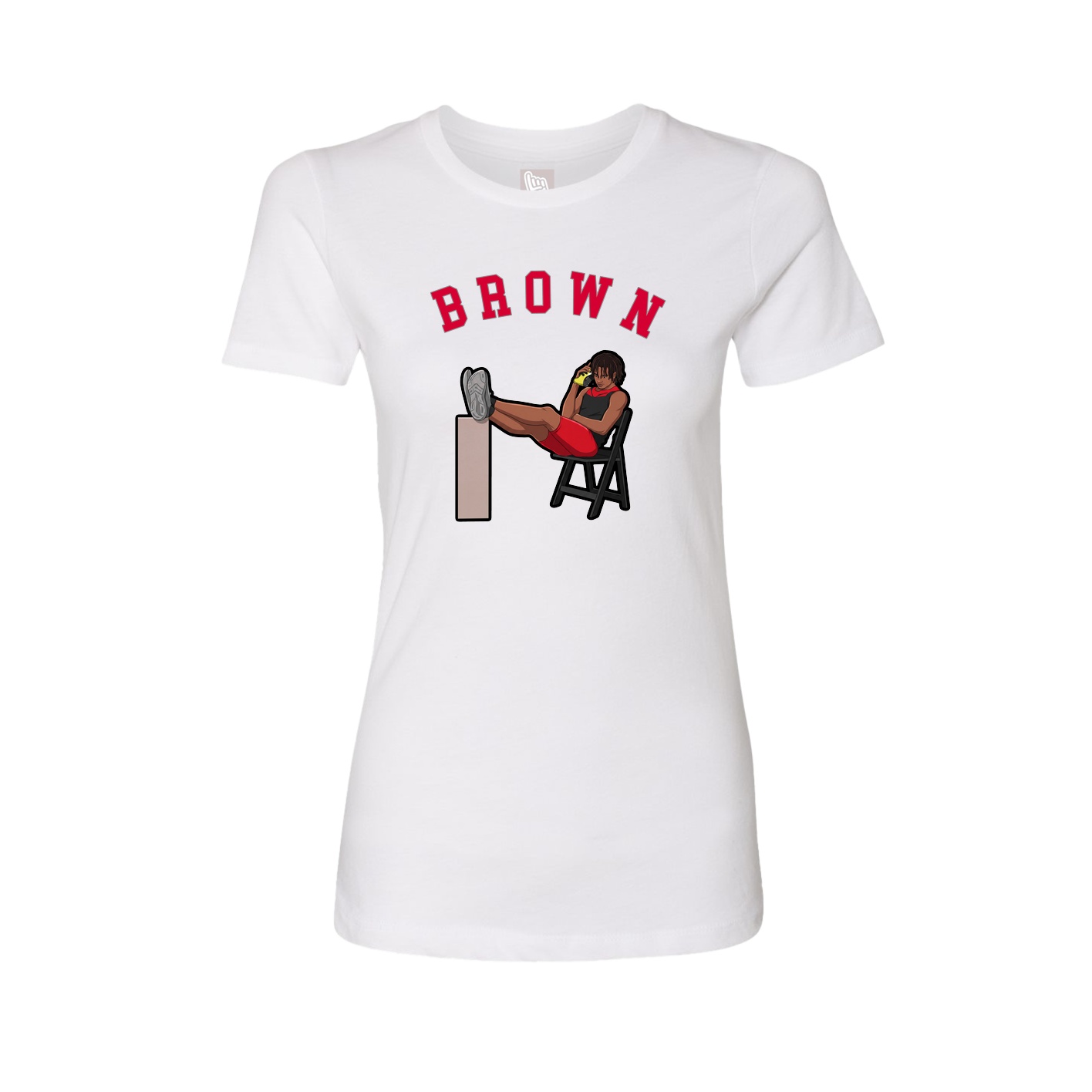 Womens Tee — Shirsey Arch in White