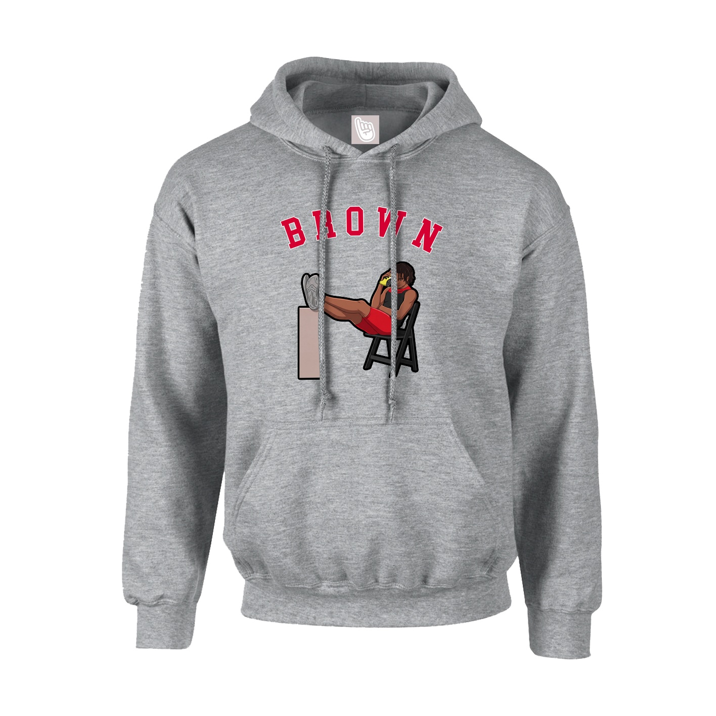 Youth Hoodie — Shirsey Arch in Grey
