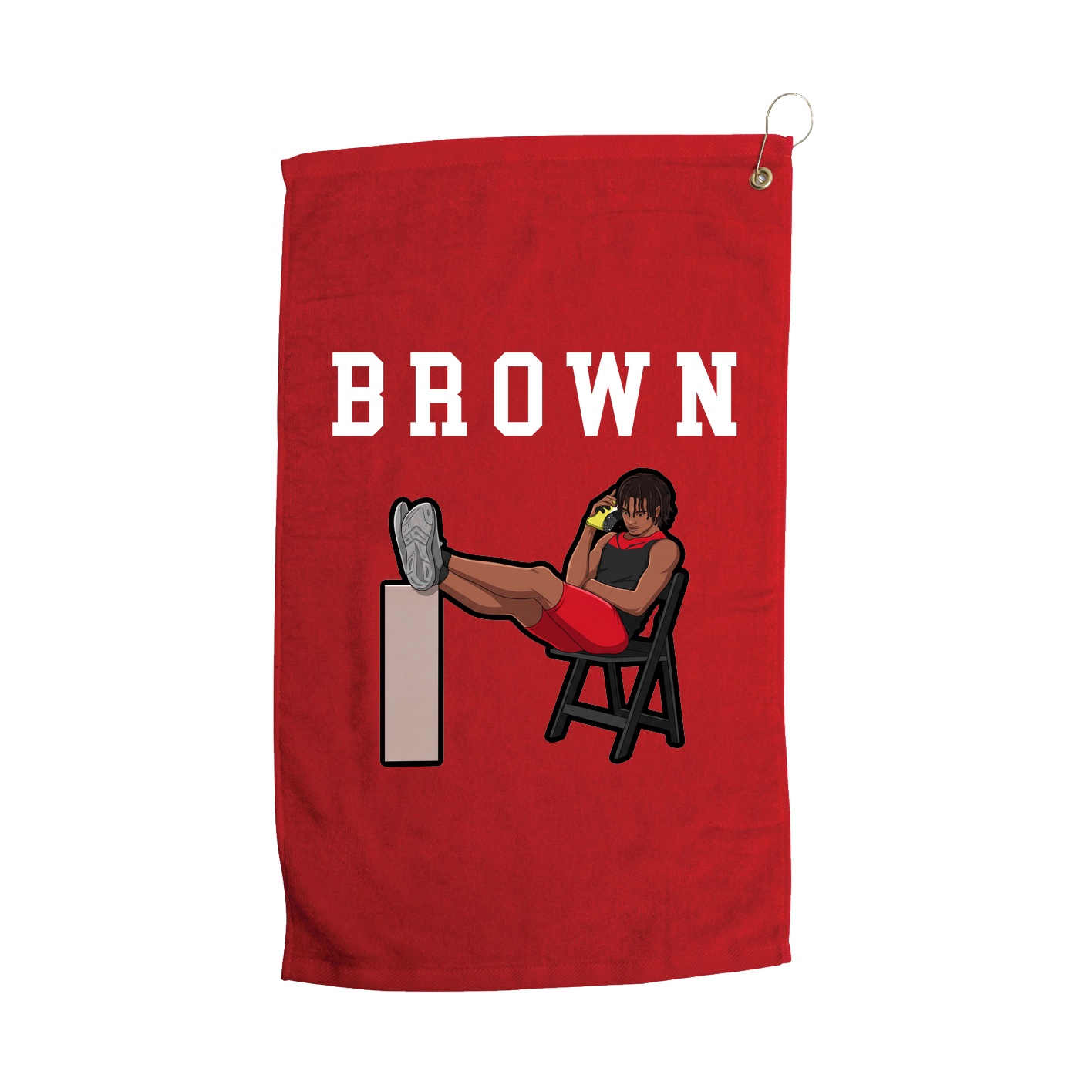 Golf Towel — Shirsey in Red