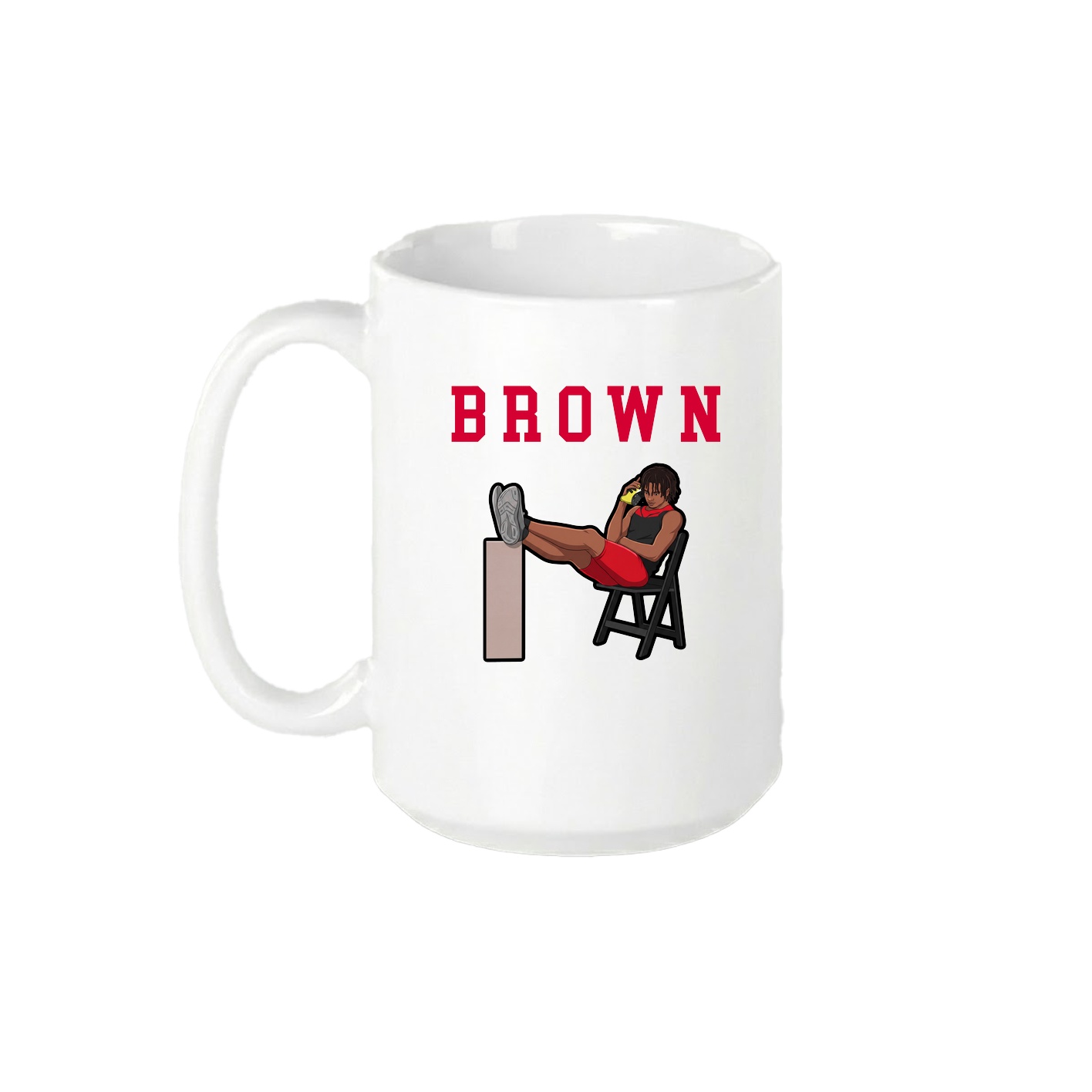 15oz Coffee Mug — Shirsey in White