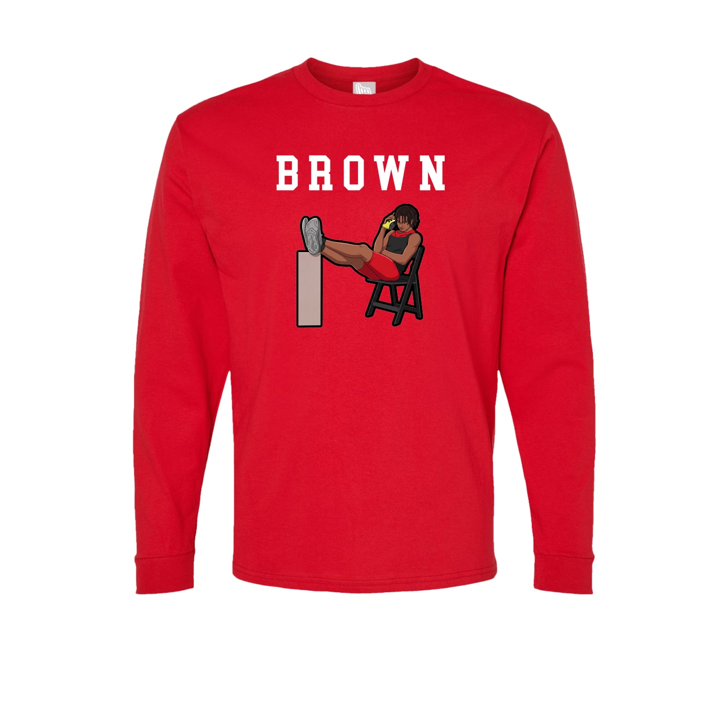 Long Sleeve Tee — Shirsey in Red