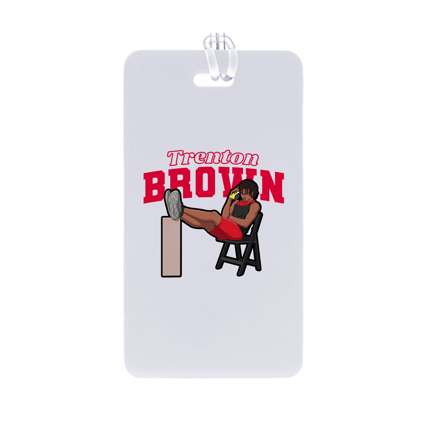 Bag Tag — Name Arch in Classic
