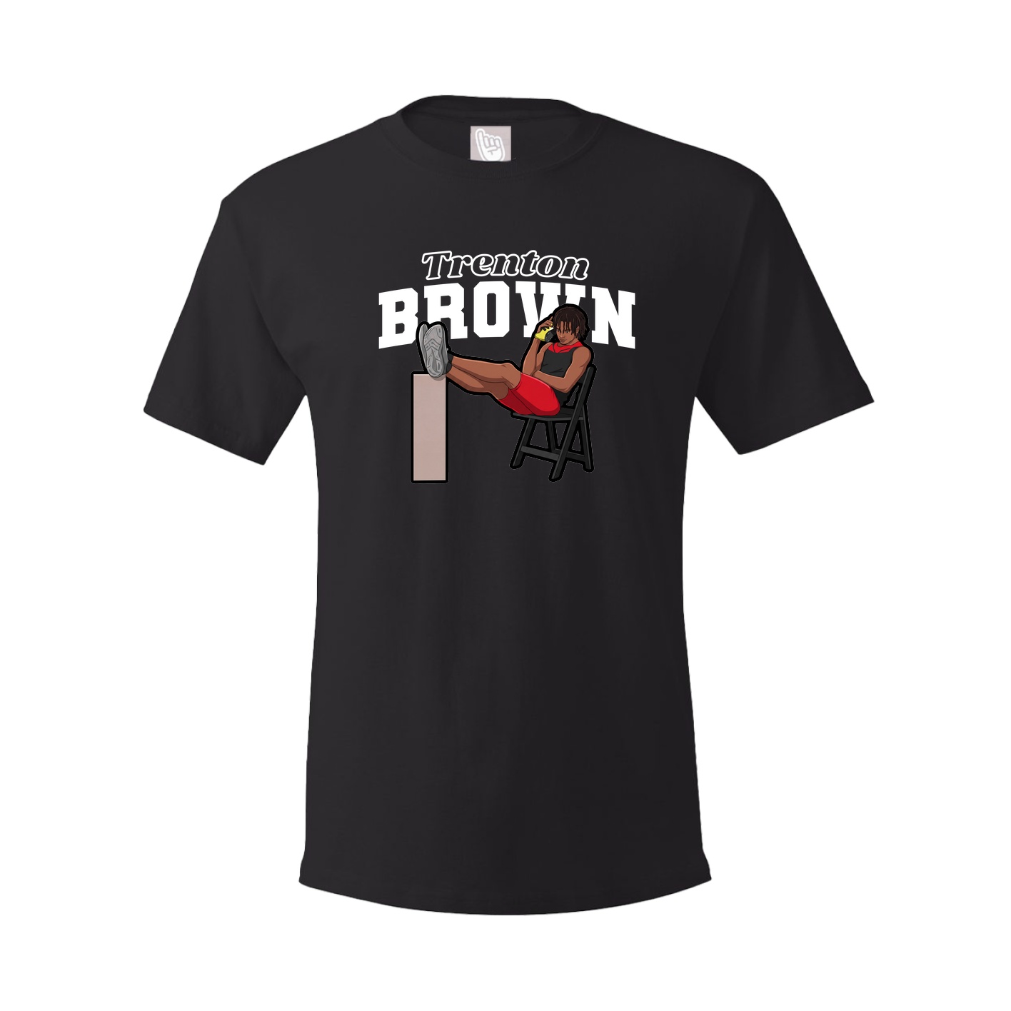 Tee — Name Arch in Black