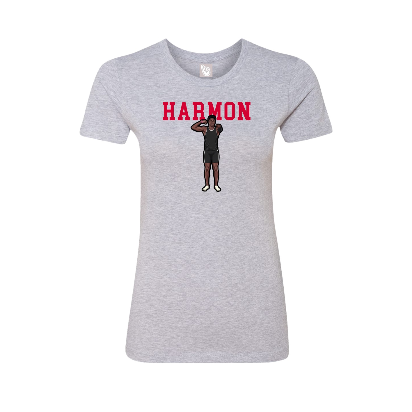 Fitted Women's Tee — Shirsey in Grey
