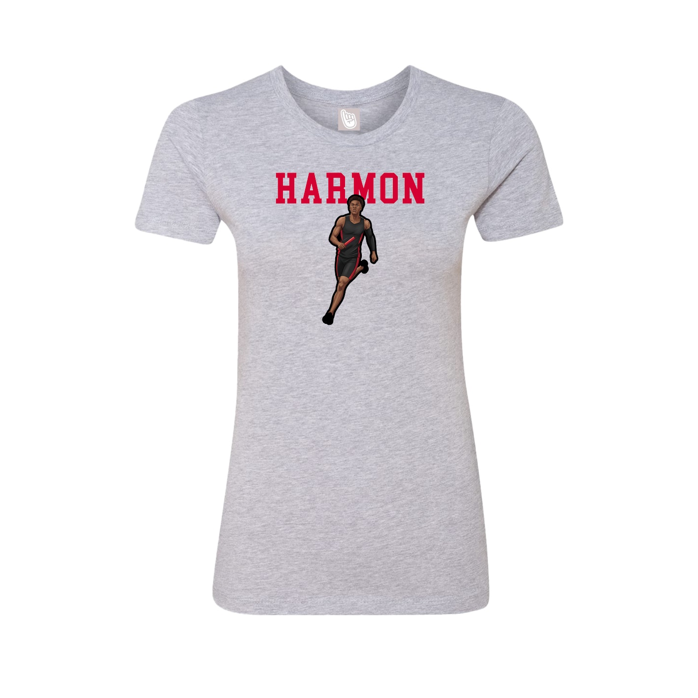 Fitted Women's Tee — Shirsey in Grey