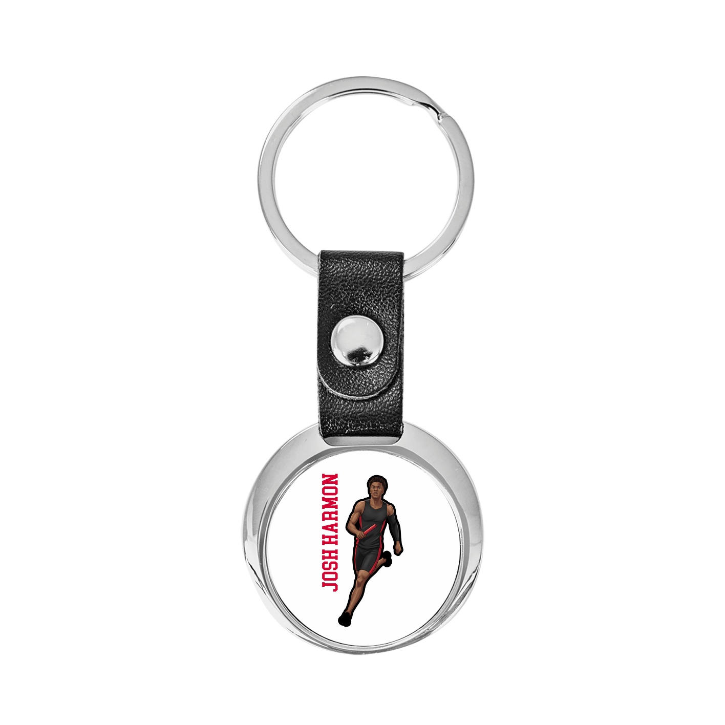 Key Chain — Name Vertical in Classic