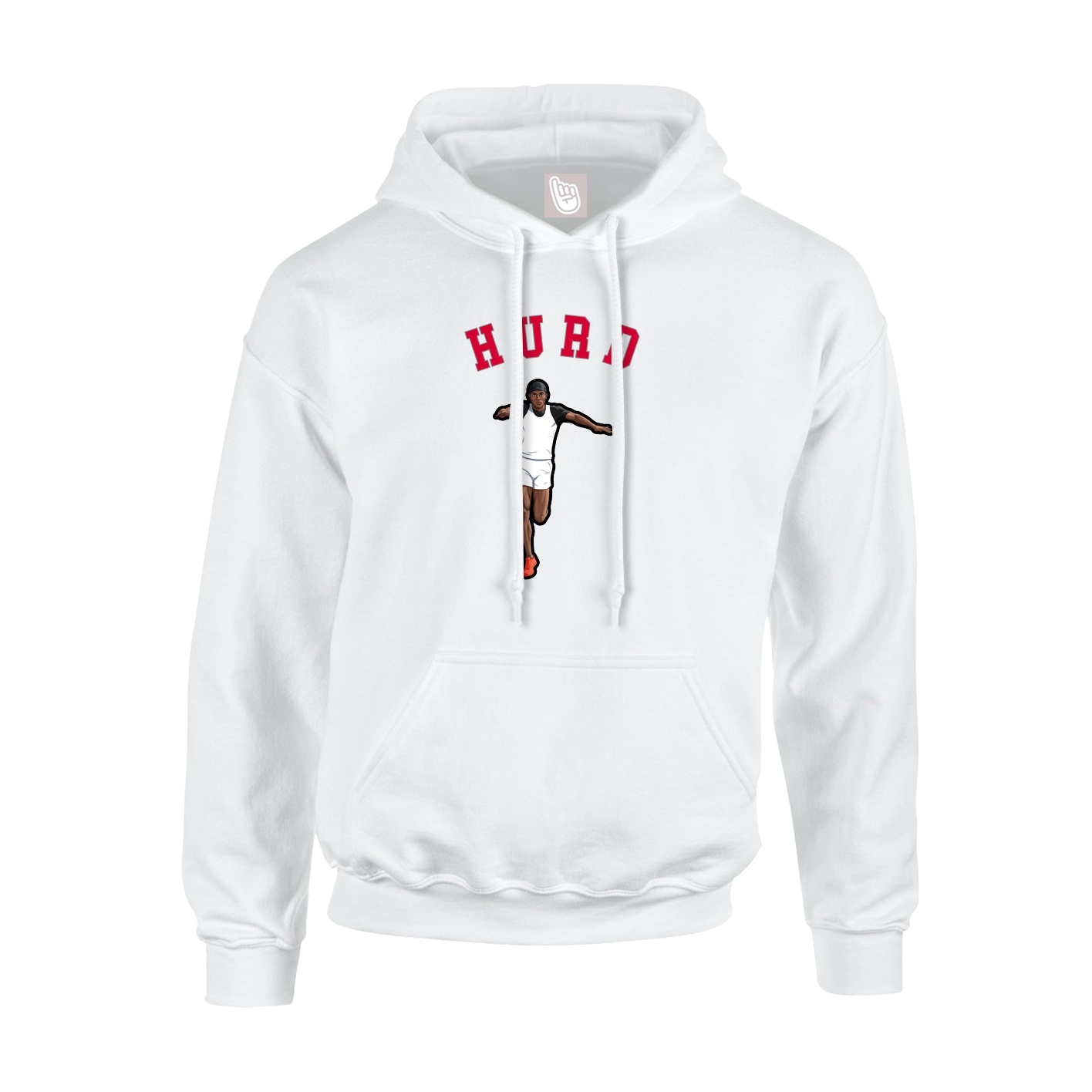 Hoodie — Shirsey Arch in White