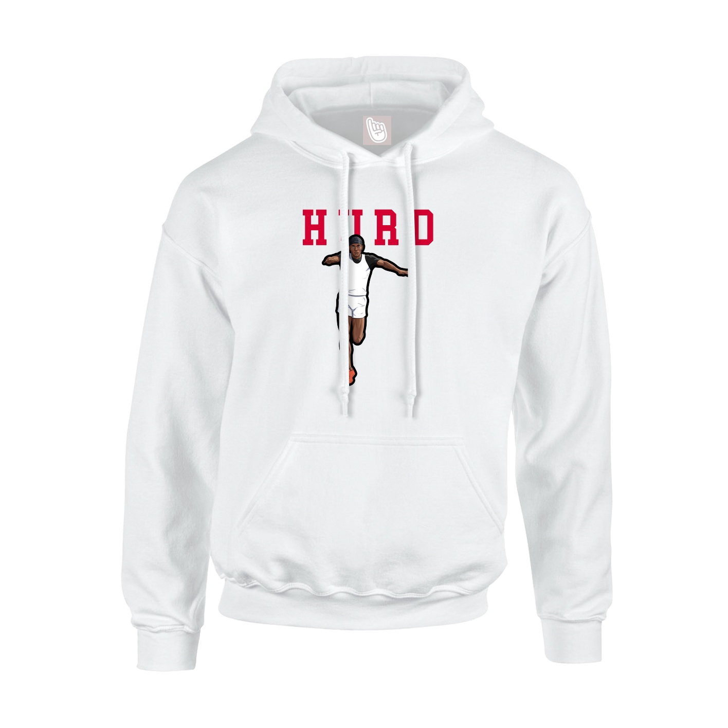 Hoodie — Shirsey in White