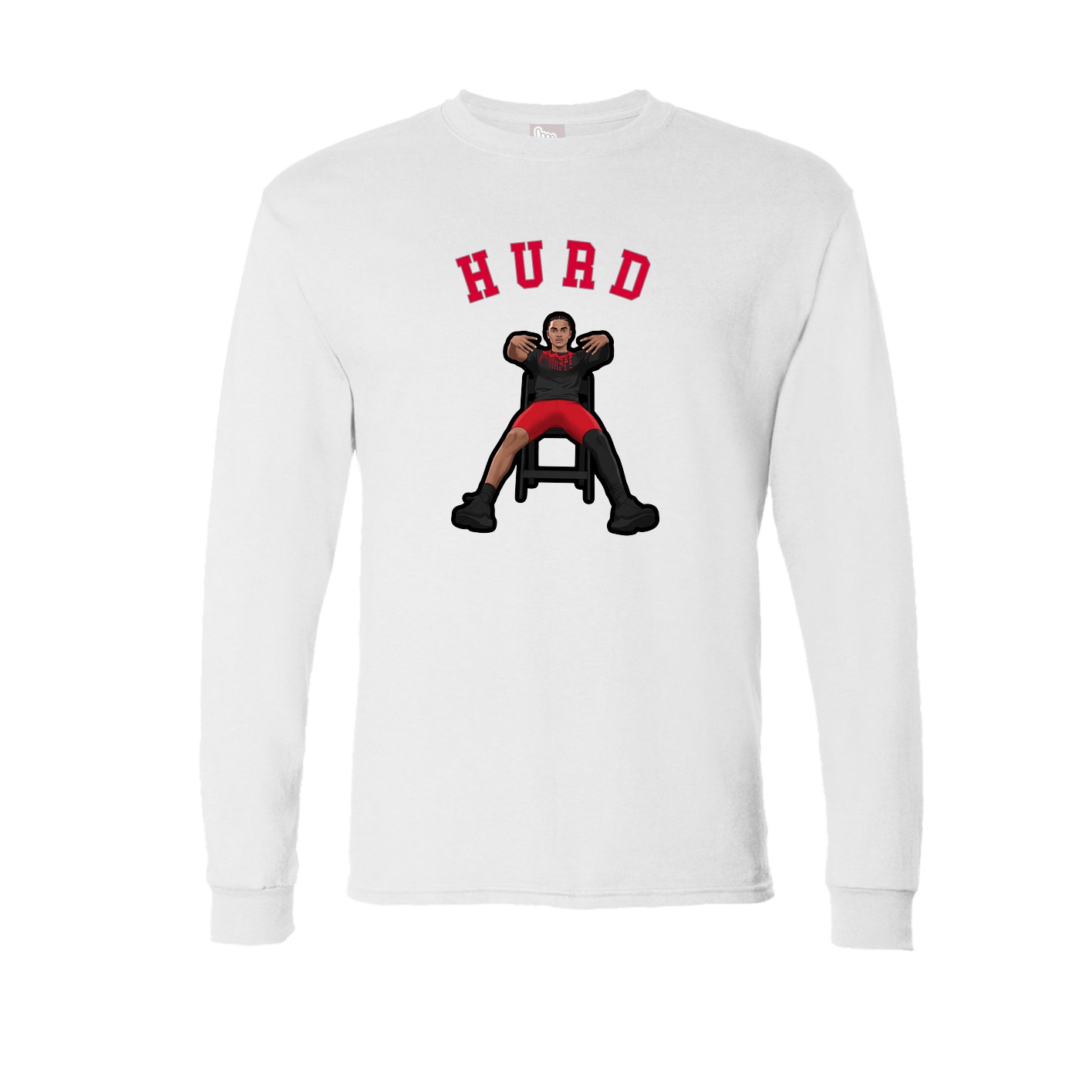 Long Sleeve Tee — Shirsey Arch in White