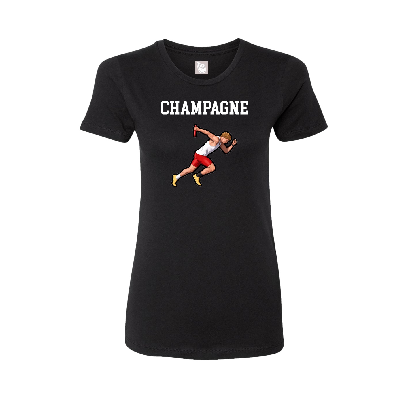 Fitted Women's Tee — Shirsey in Black