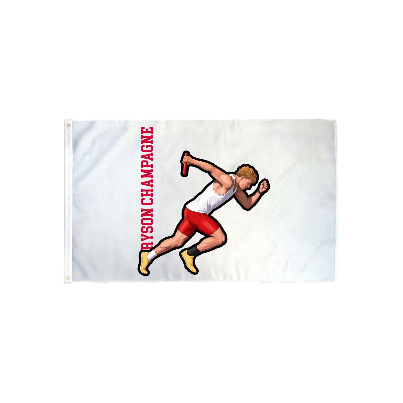 3x5 Flag — Name Vertical in Classic