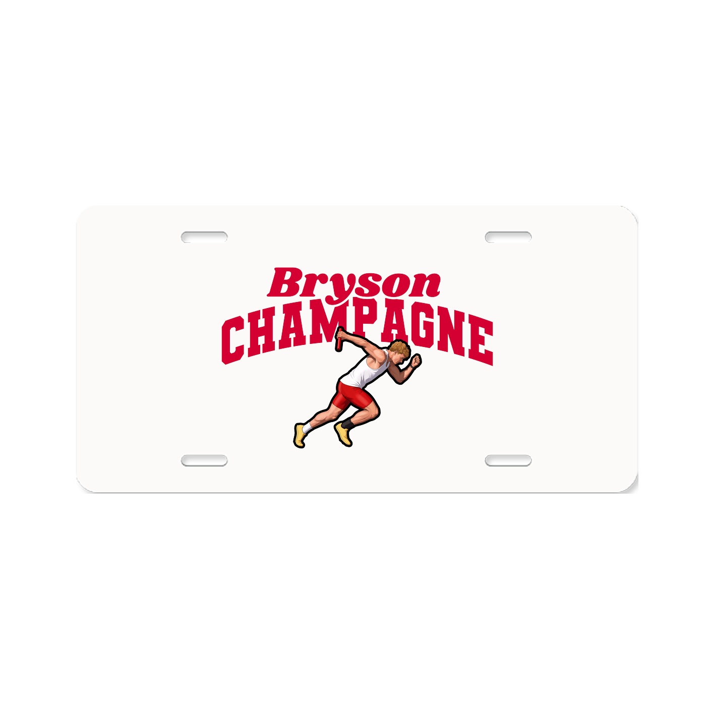 License Plate — Signature Arch in Classic