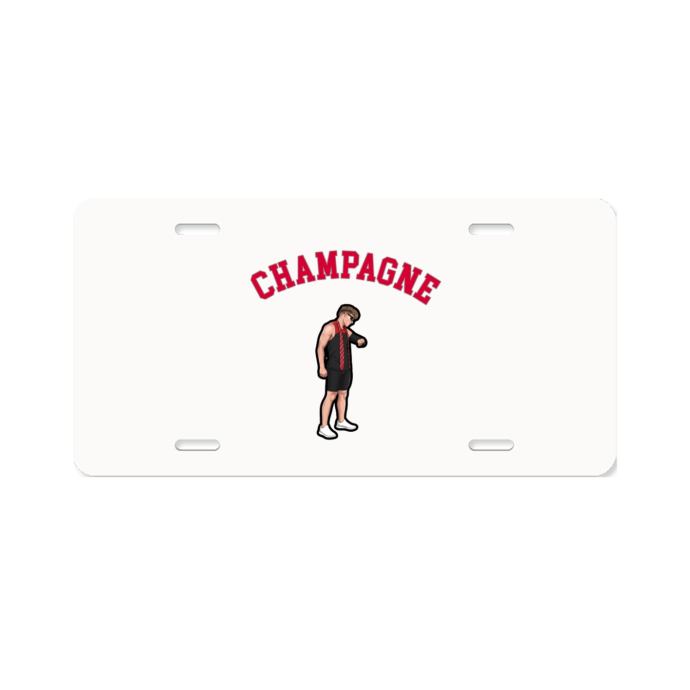 License Plate — Shirsey Arch in Classic