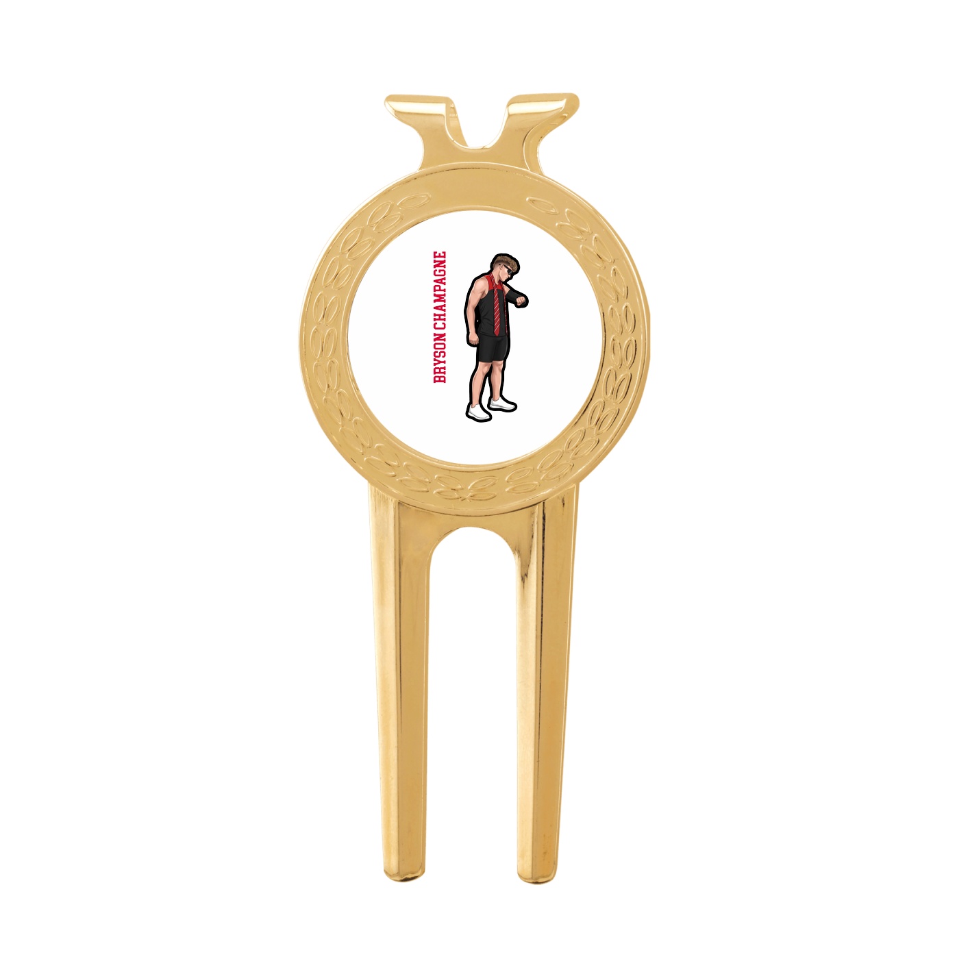 Divot Tool with Ball Marker — Name Vertical in Classic