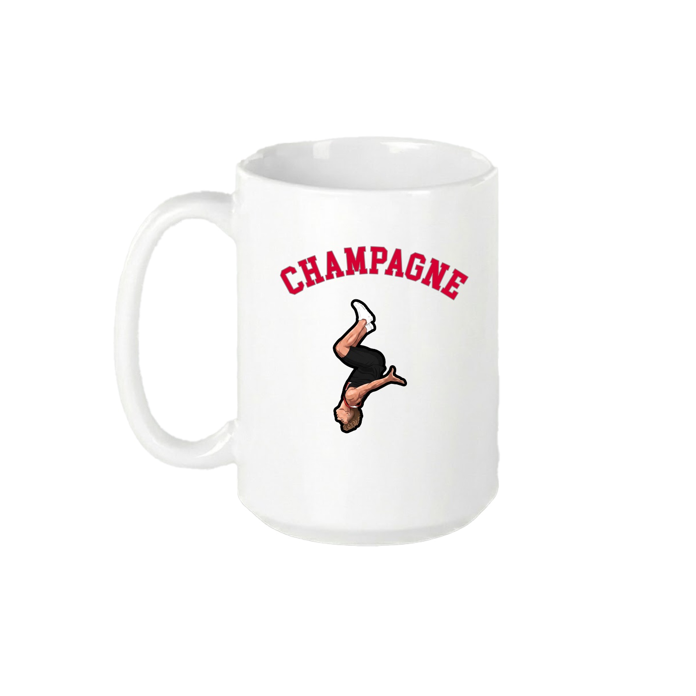 15oz Coffee Mug — Shirsey Arch in White