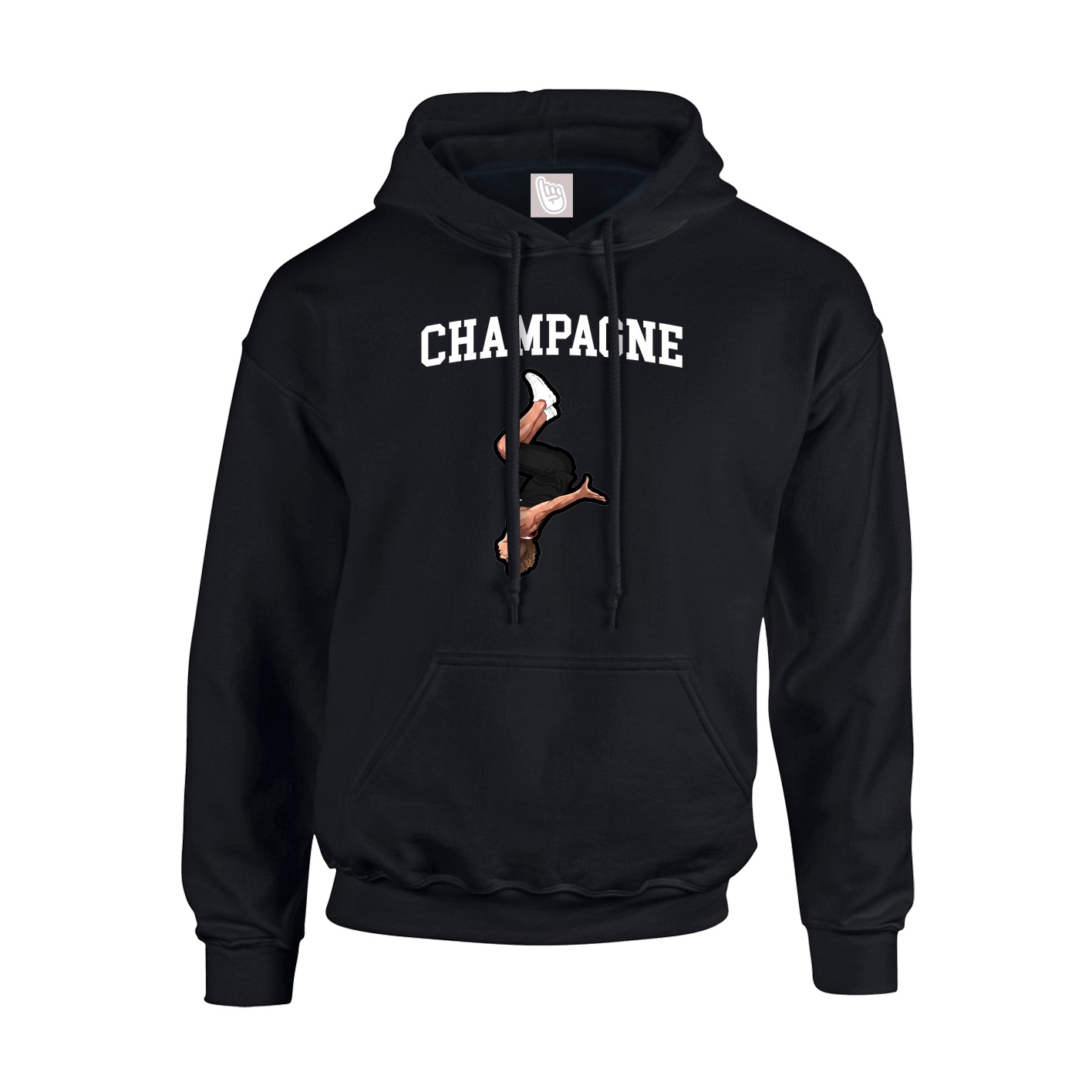 Hoodie — Shirsey in Black