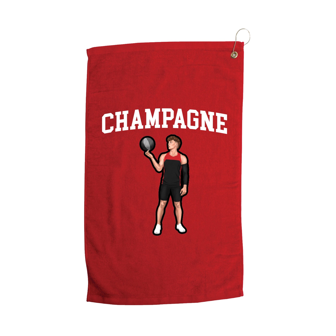 Golf Towel — Shirsey in Red