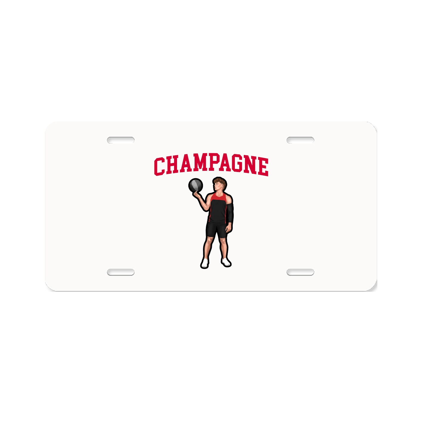 License Plate — Shirsey in Classic