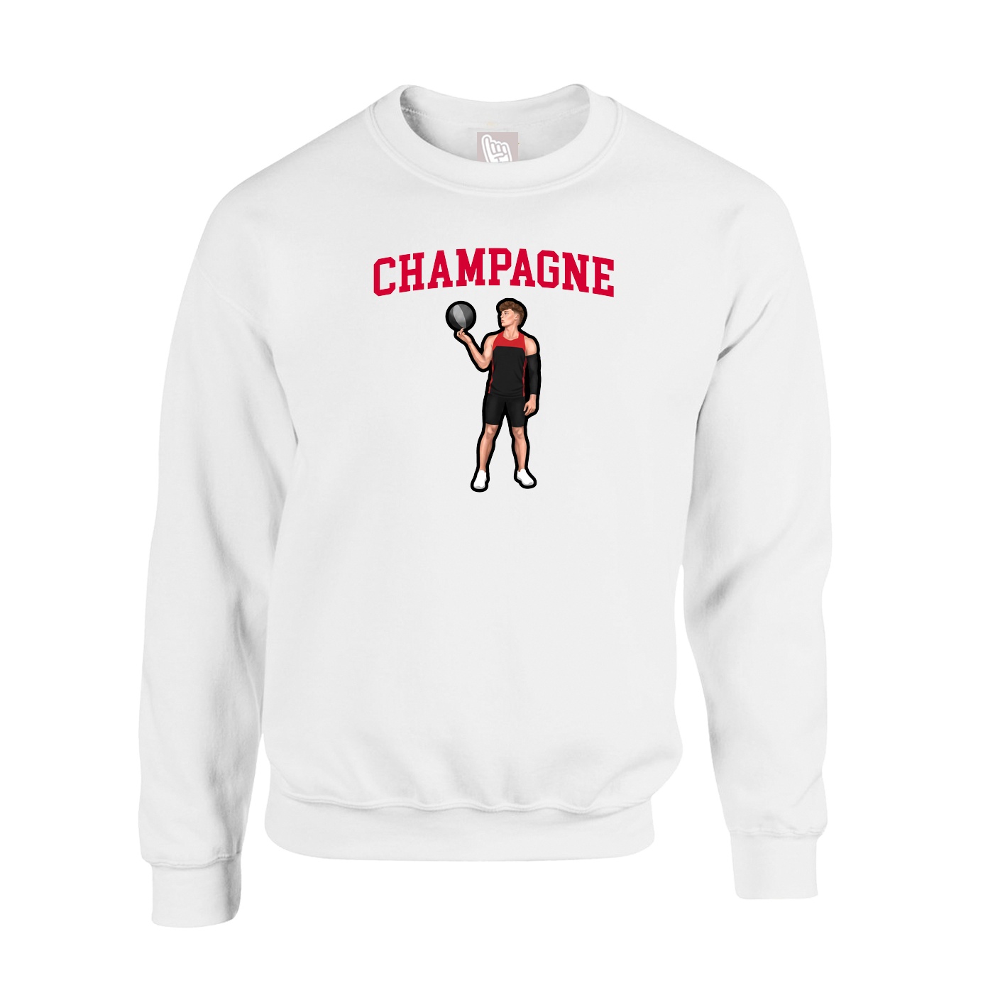 Fleece Crew — Shirsey in White