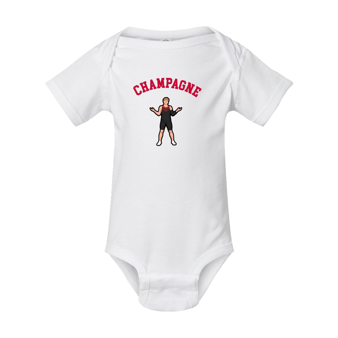Baby Onesie — Shirsey Arch in White