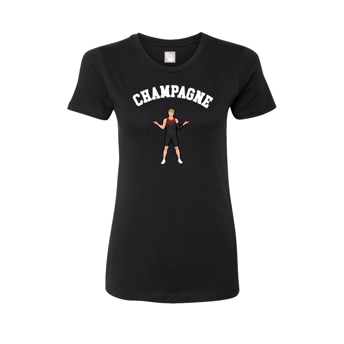 Womens Tee — Shirsey Arch in Black
