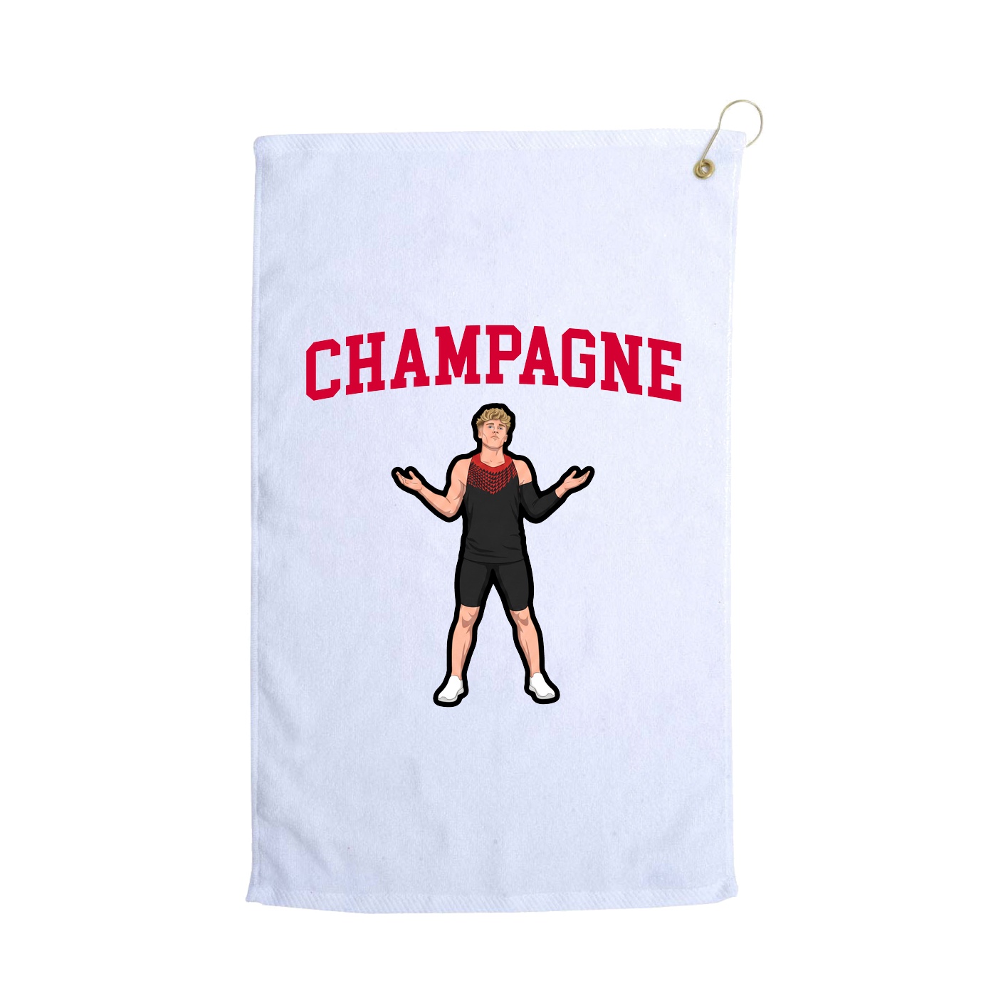 Golf Towel — Shirsey in White