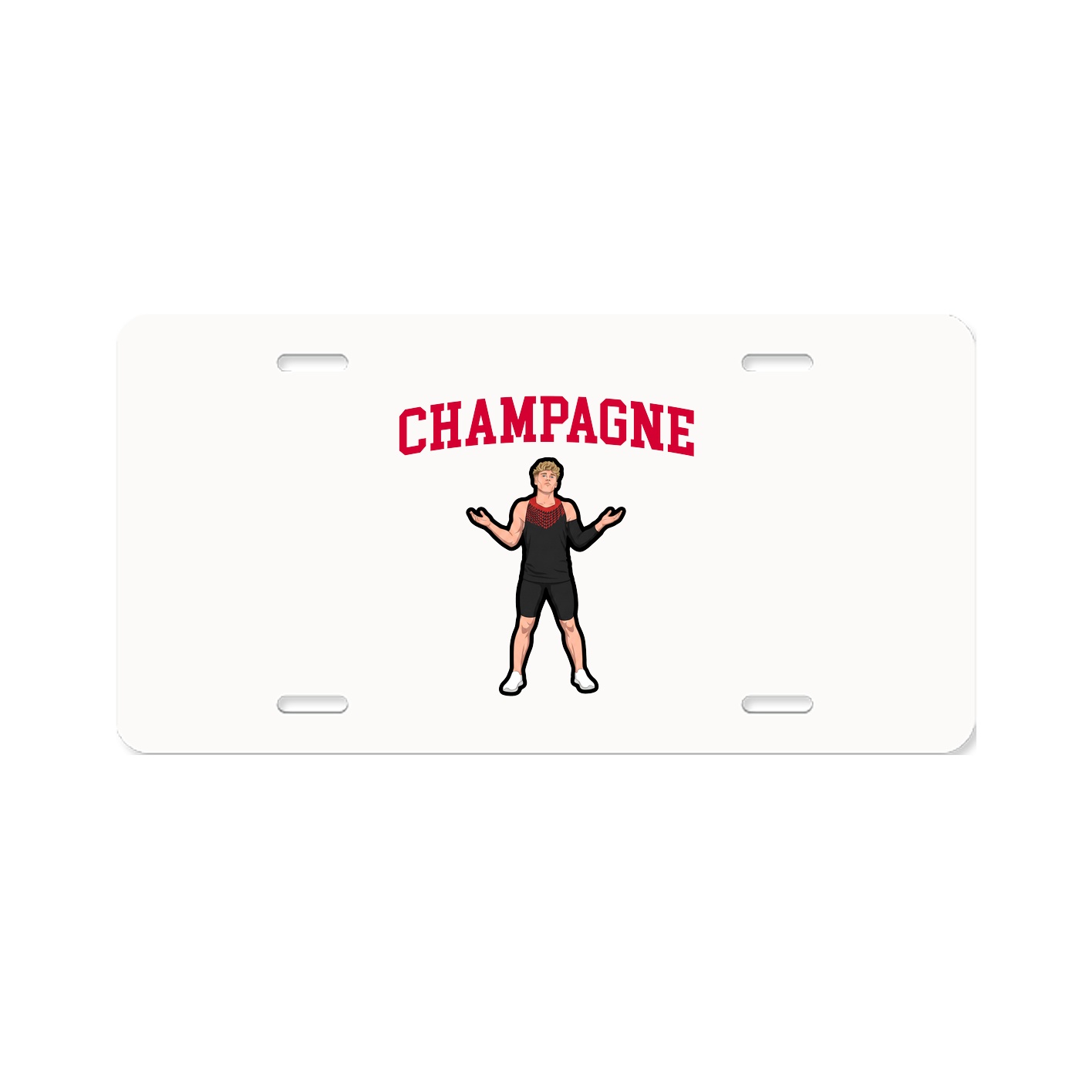 License Plate — Shirsey in Classic