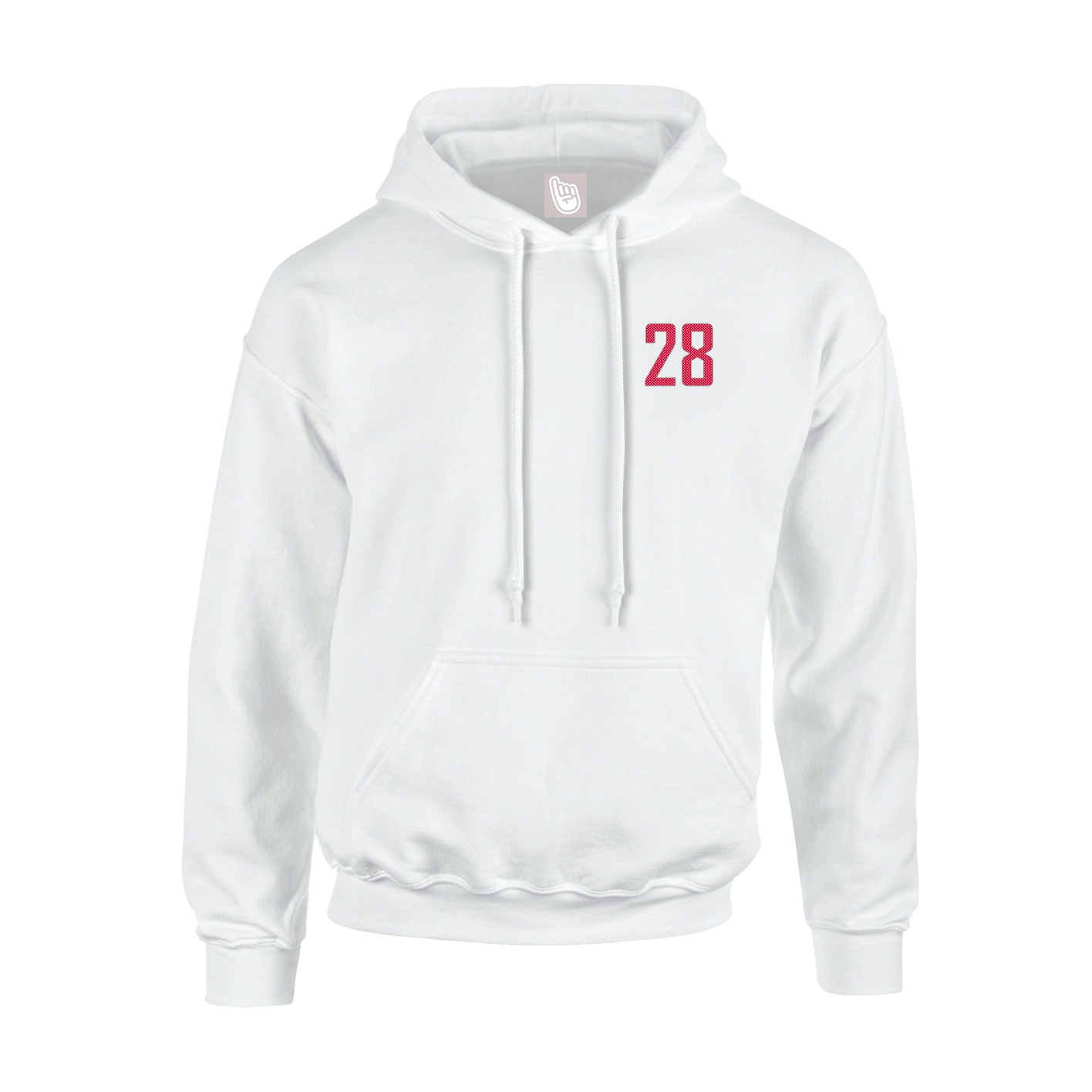 Hoodie — Front Shirsy in White