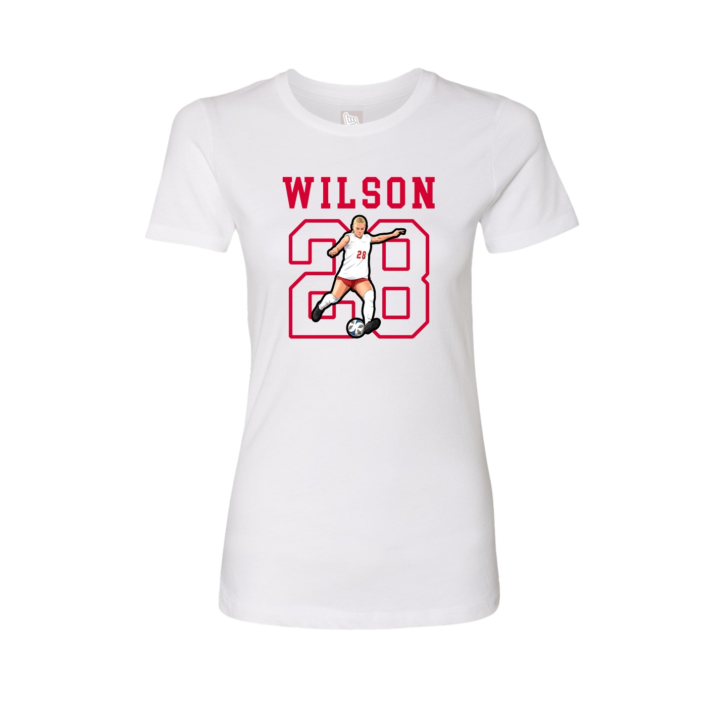 Fitted Women's Tee — Shirsey in White