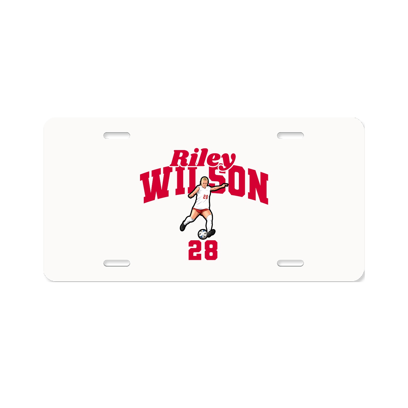 License Plate — Signature Arch in Classic
