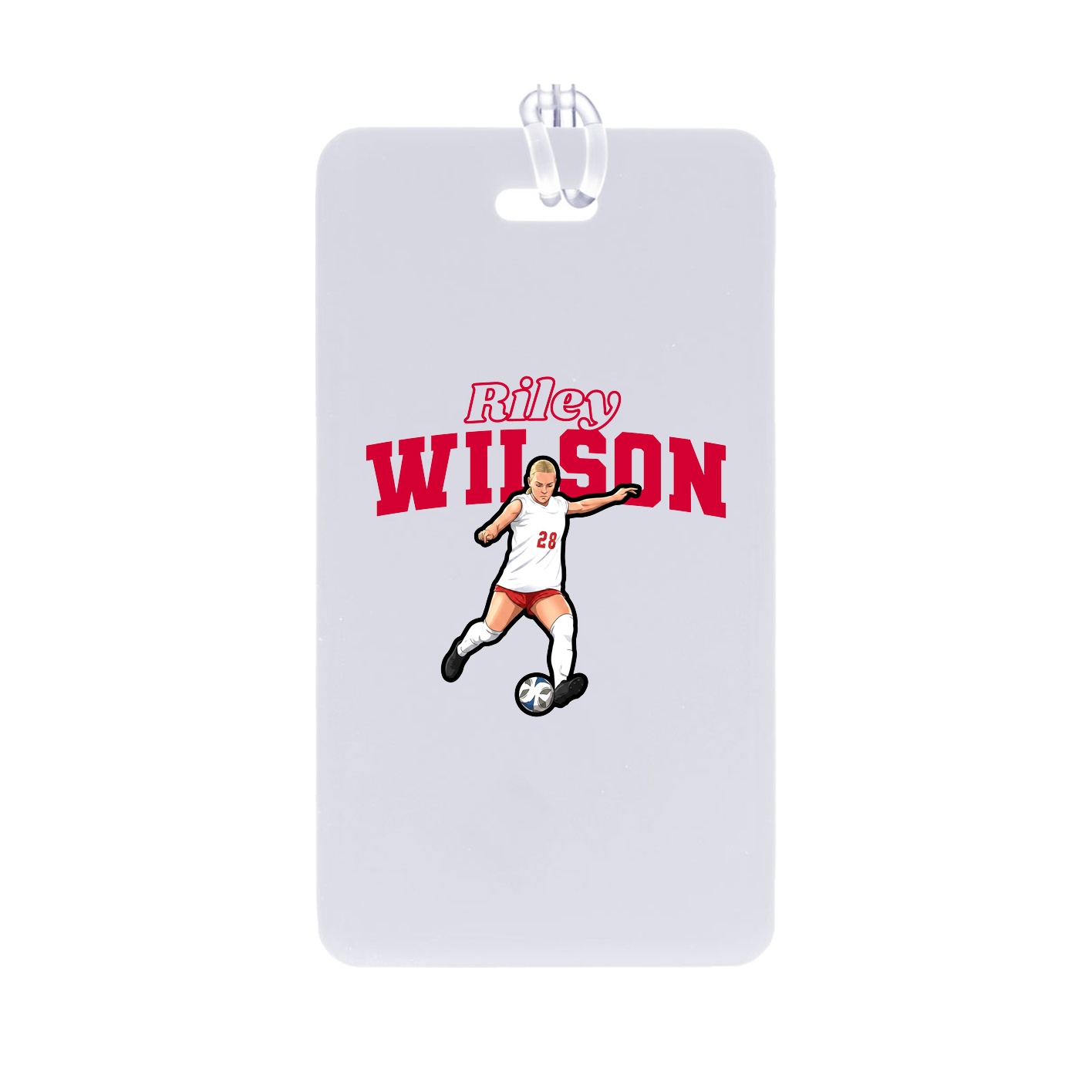 Bag Tag — Name Arch in Classic