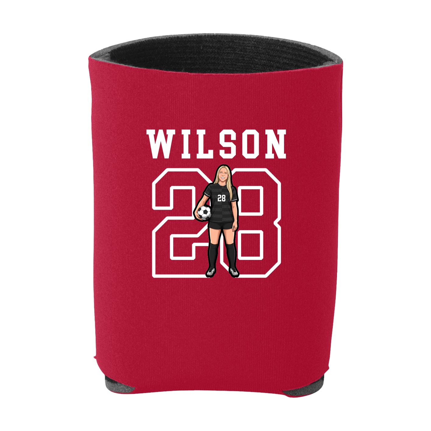 Can Holder — Shirsey in Red