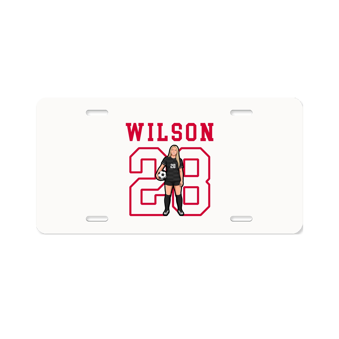 License Plate — Shirsey in Classic
