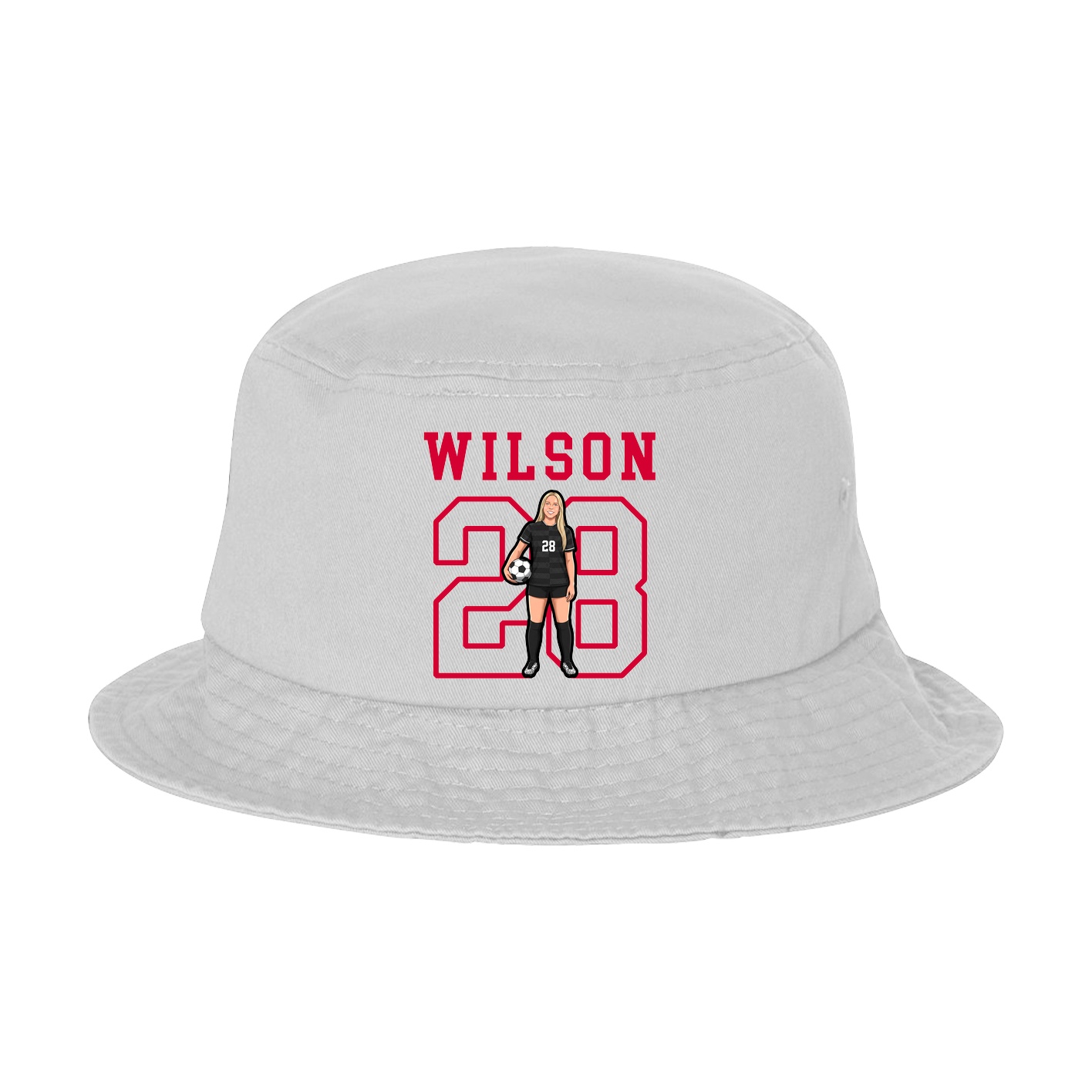Bucket Cap — Shirsey in White
