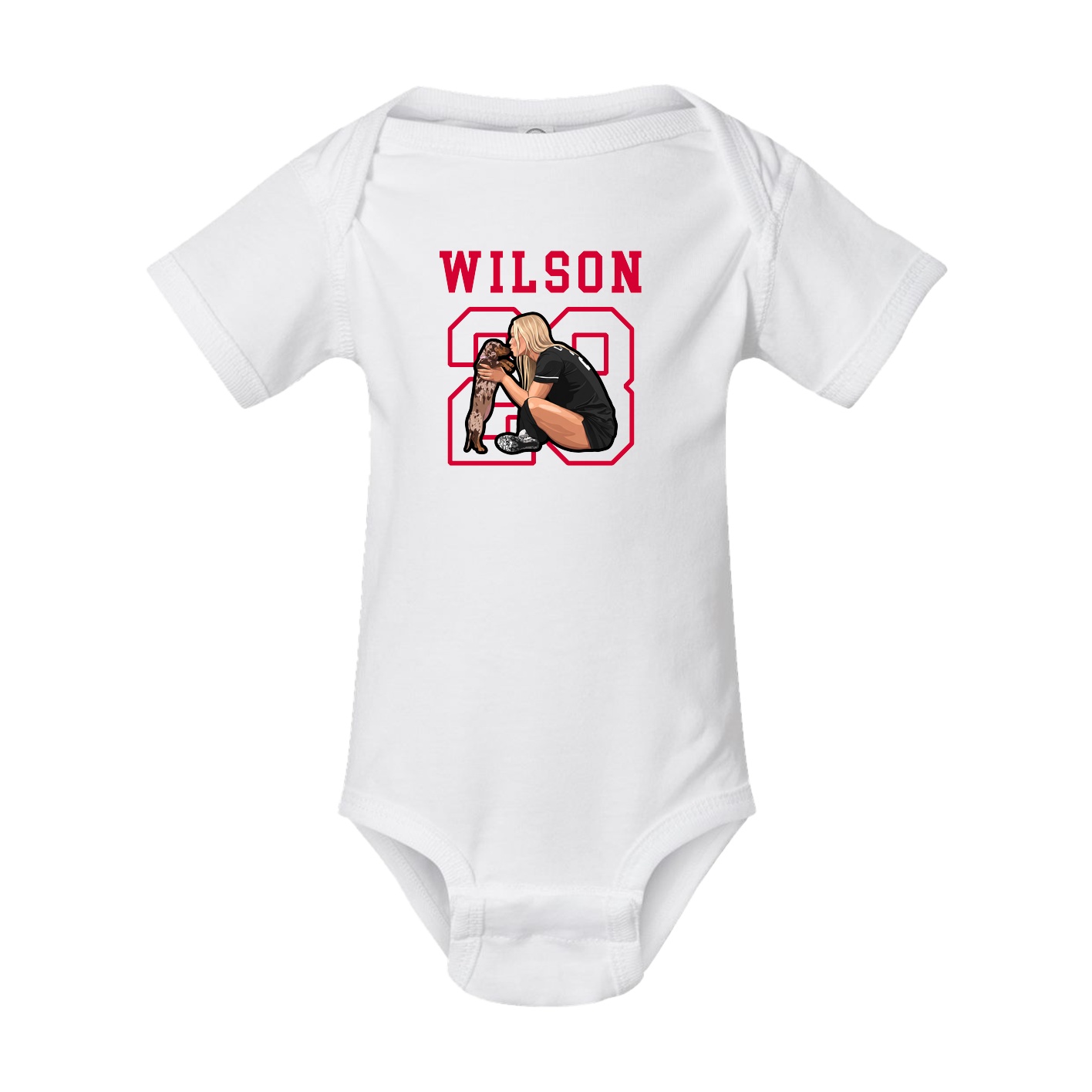 Baby Onesie — Shirsey in White