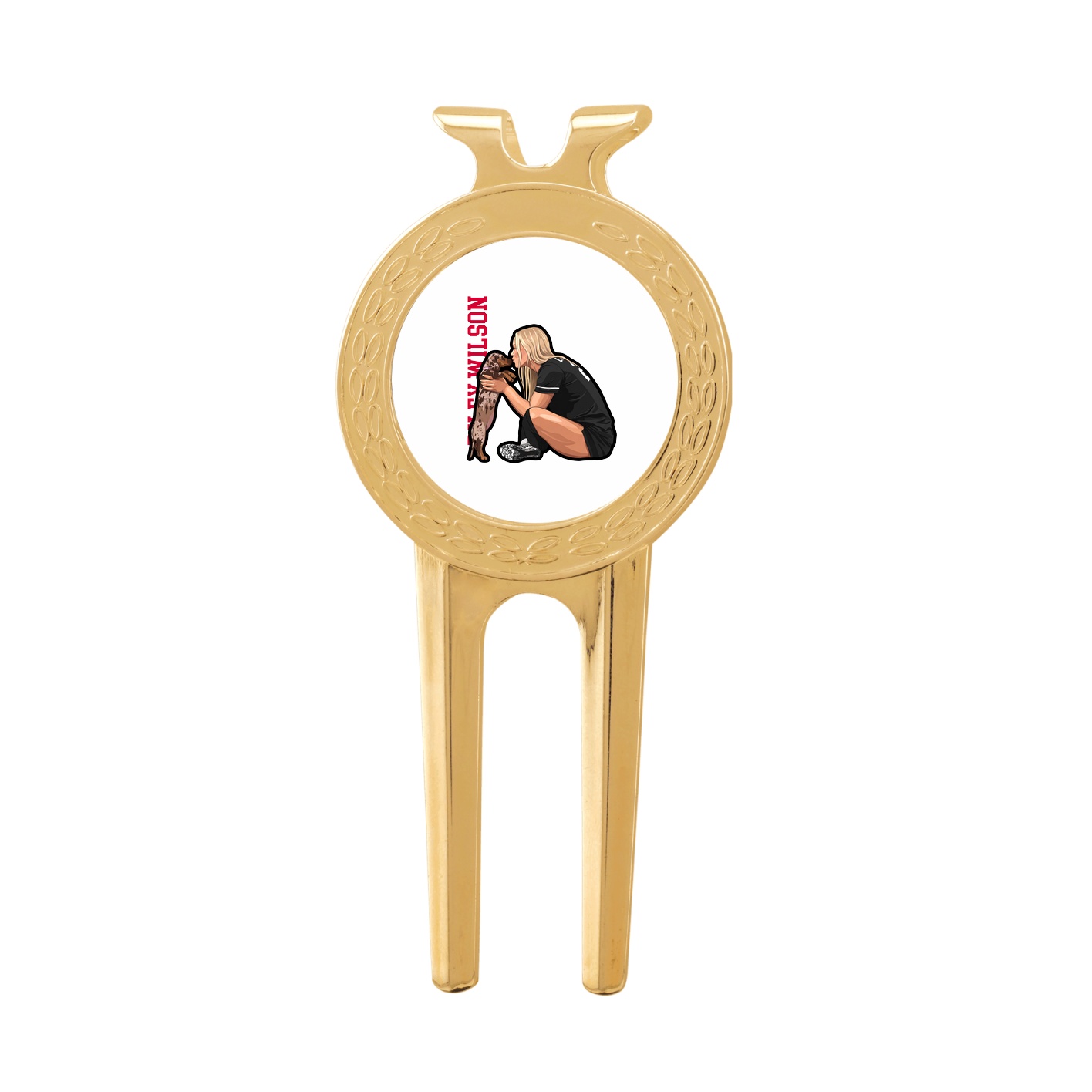 Divot Tool with Ball Marker — Name Vertical in Classic