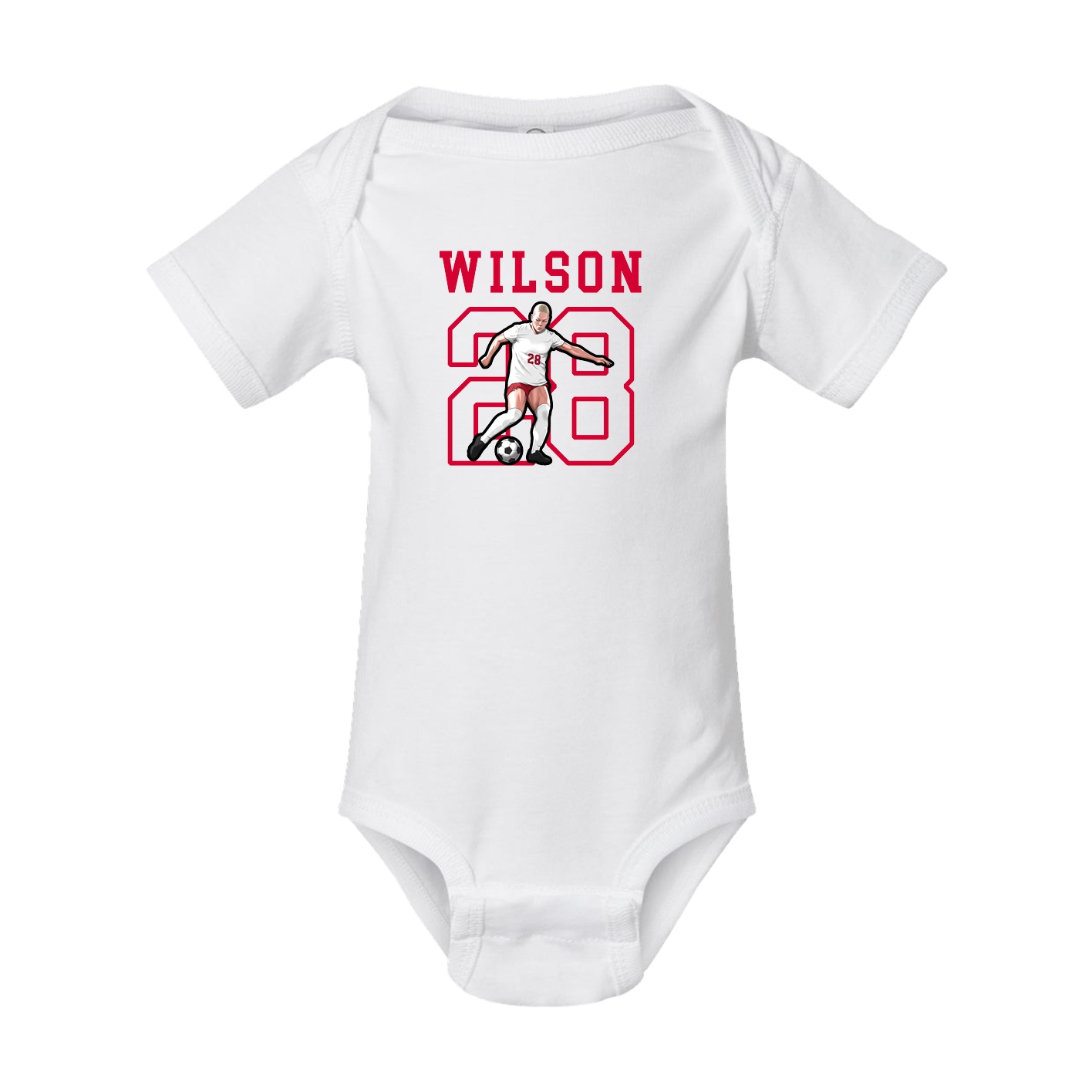 Baby Onesie — Shirsey in White